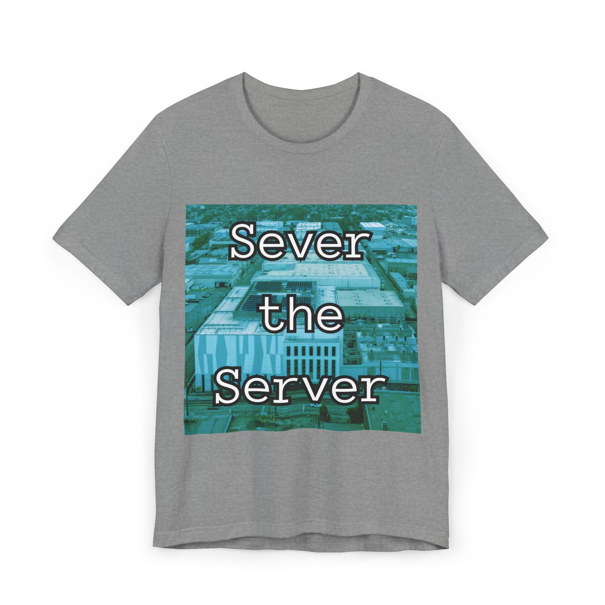 Sever the Server T-Shirt | Retro Data Center Graphic - Image 5