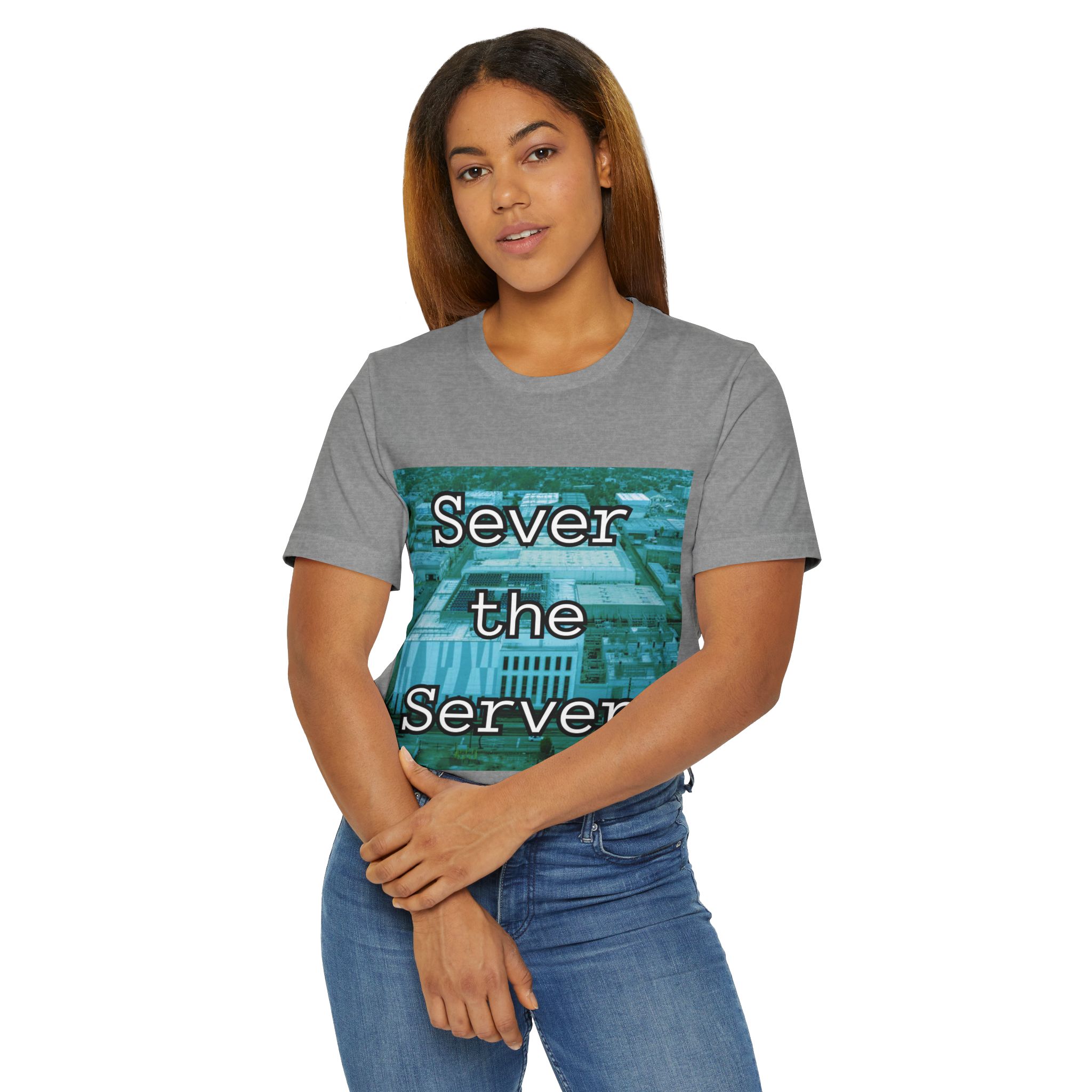 Sever the Server T-Shirt | Retro Data Center Graphic - Image 8