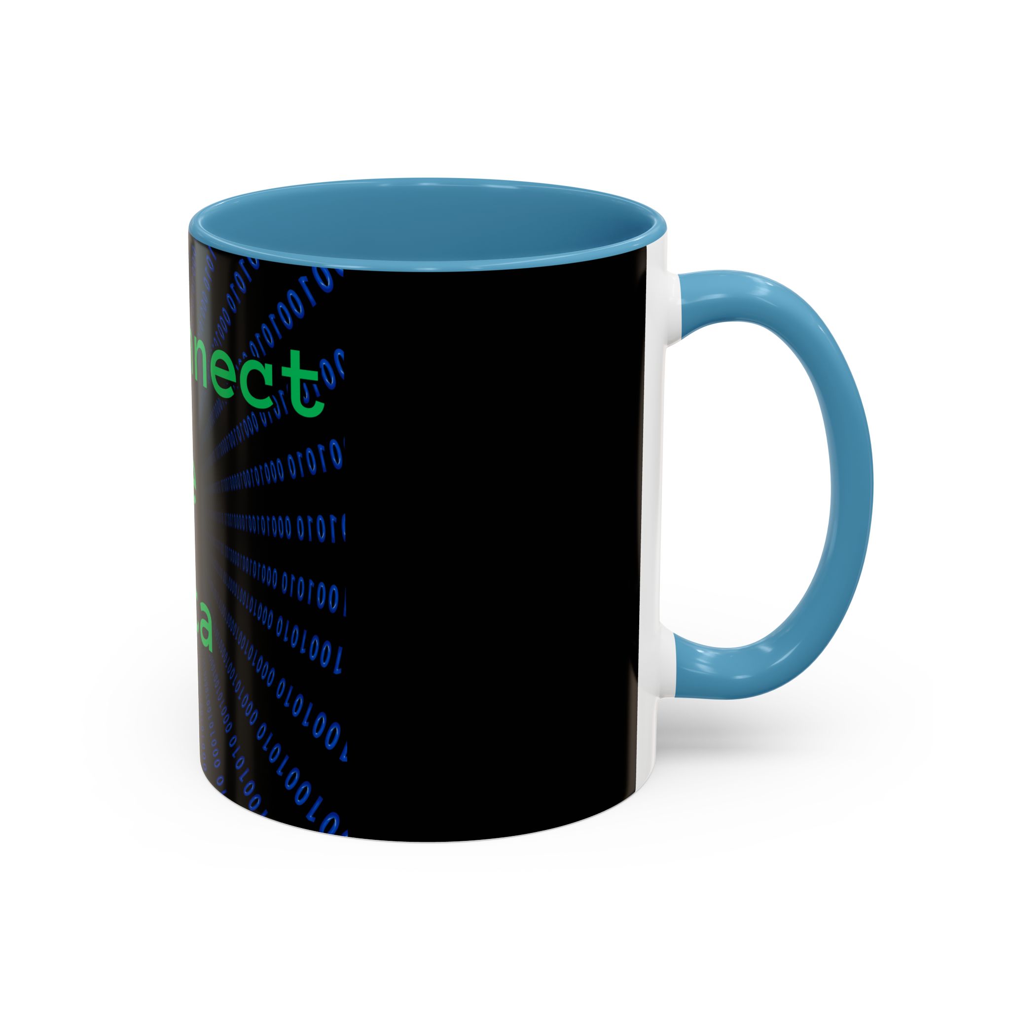 Disconnect the Data Accent Coffee Mug — Tech Humor Binary Design (11/15oz) - Image 34