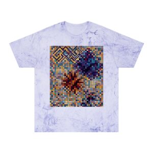 Pixel Mosaic Tee — Abstract Color Blast Graphic T-Shirt