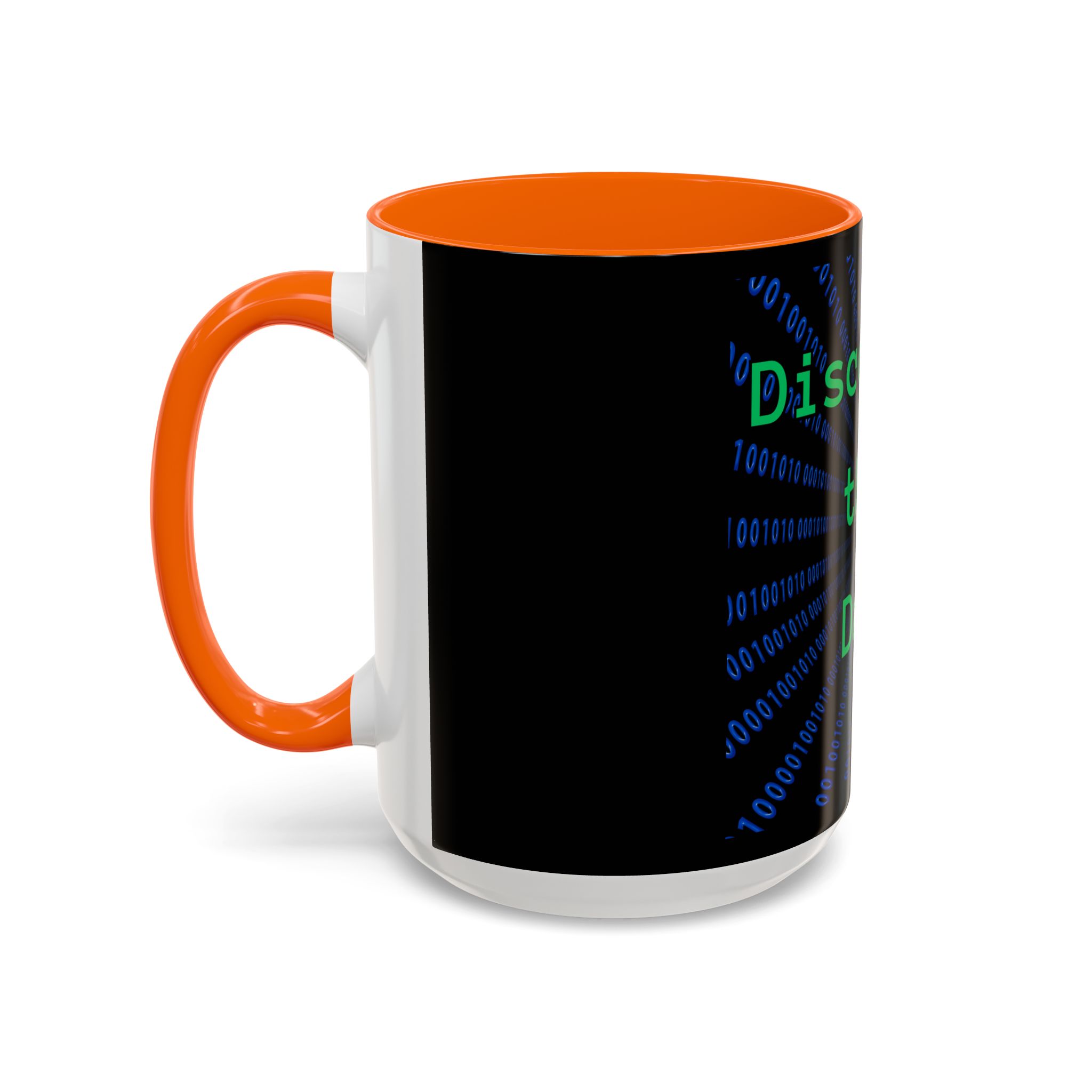 Disconnect the Data Accent Coffee Mug — Tech Humor Binary Design (11/15oz) - Image 51