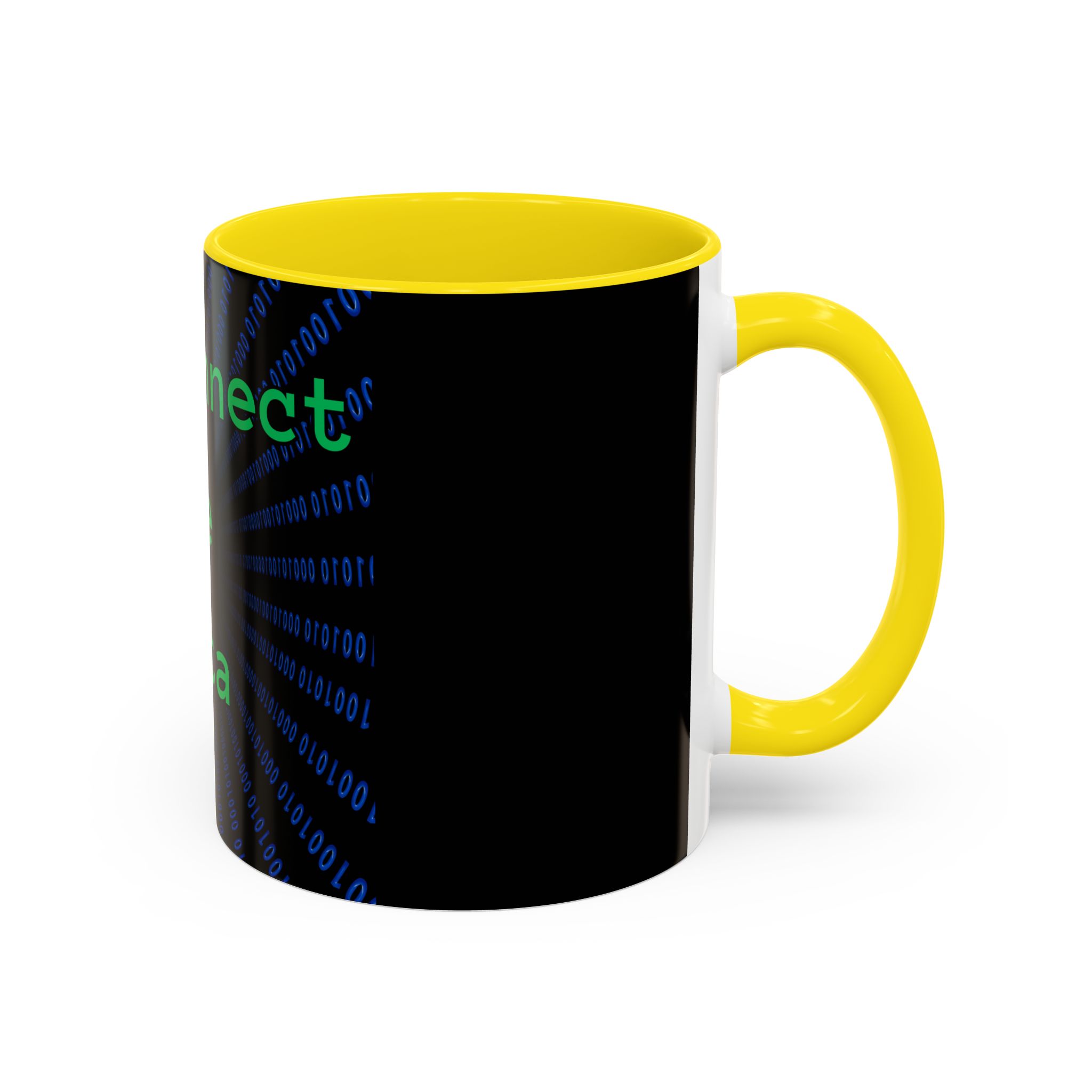 Disconnect the Data Accent Coffee Mug — Tech Humor Binary Design (11/15oz) - Image 46
