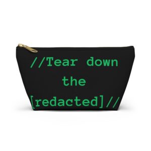 Accessory Pouch w T-bottom