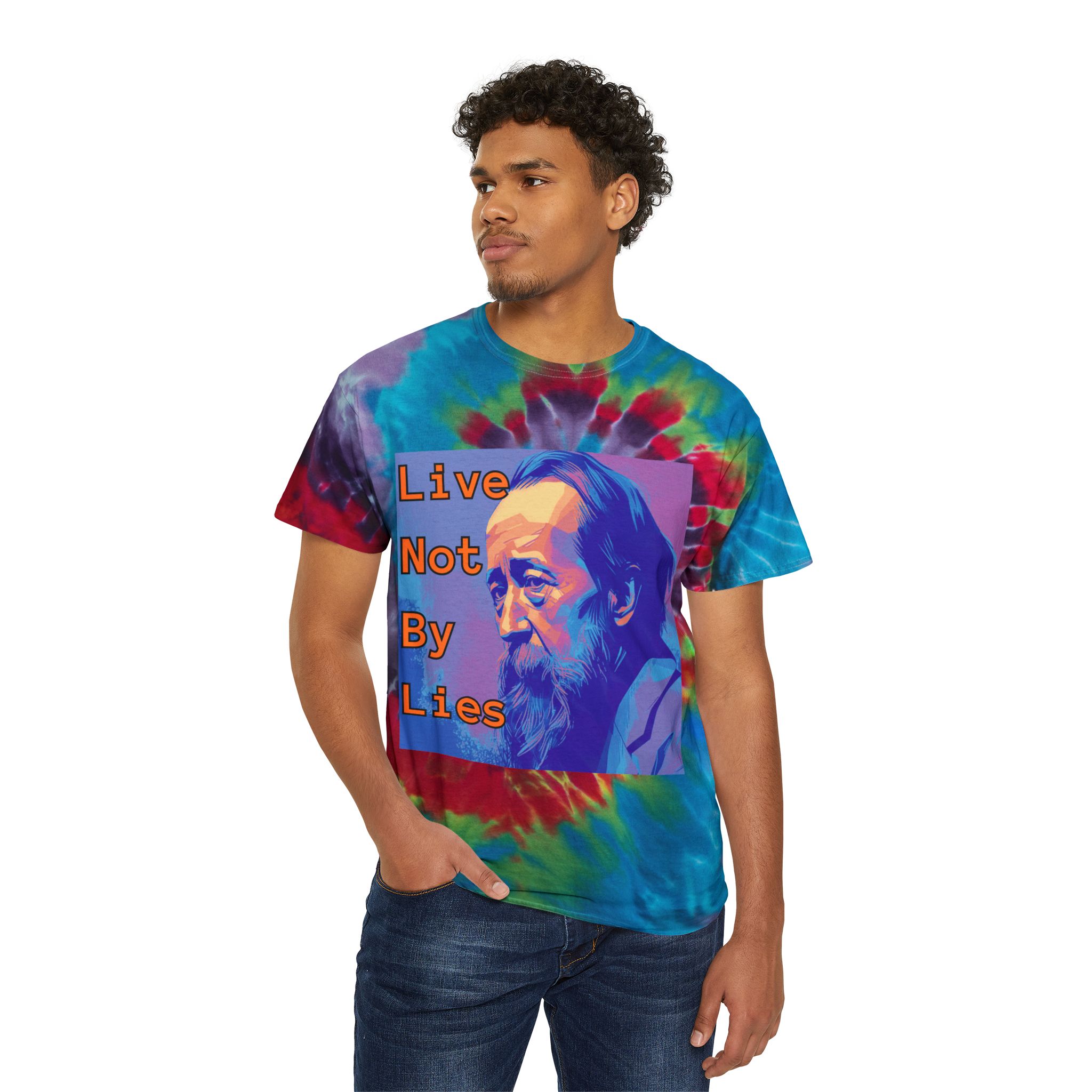 Tie-Dye Tee, Spiral - Image 7