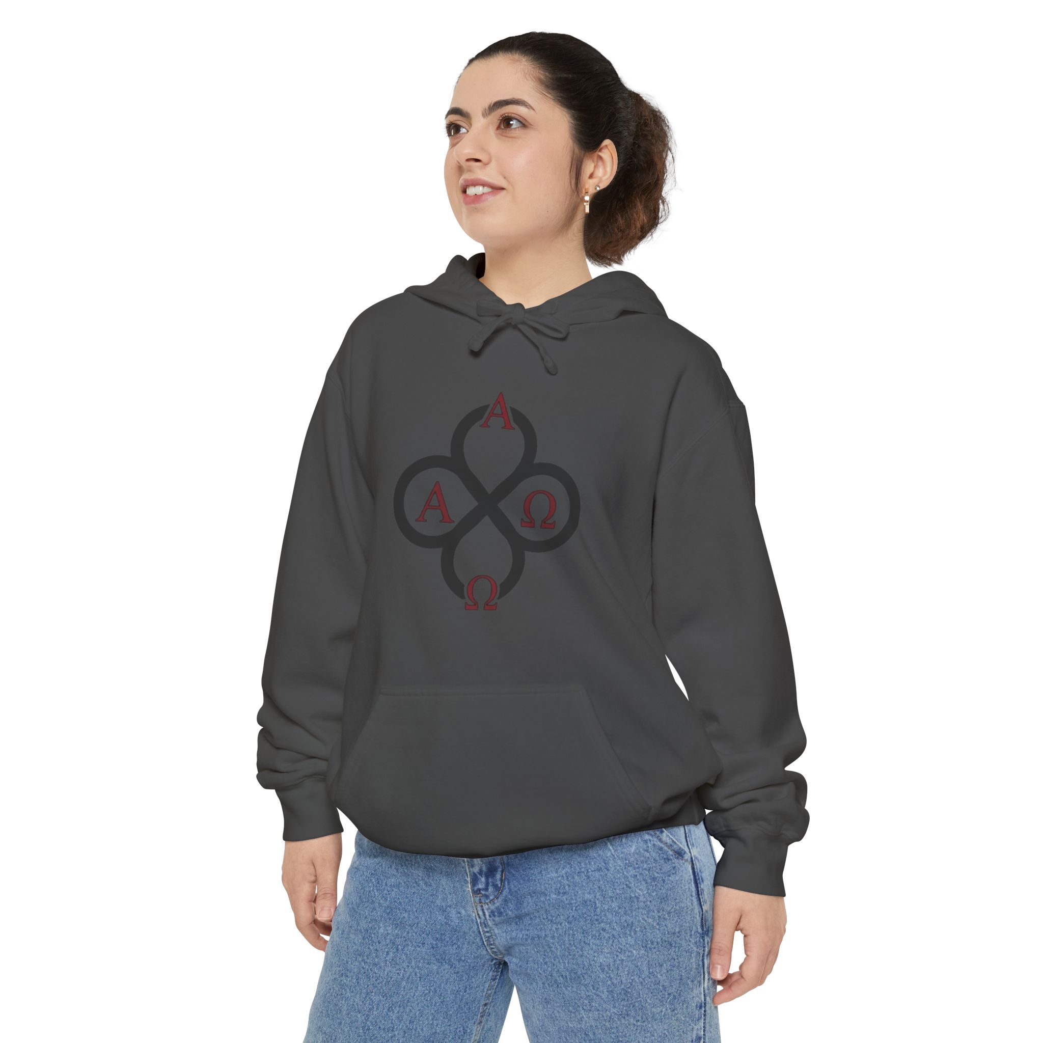 Alpha Omega Infinity Hoodie — Christian Symbol Pullover - Image 7