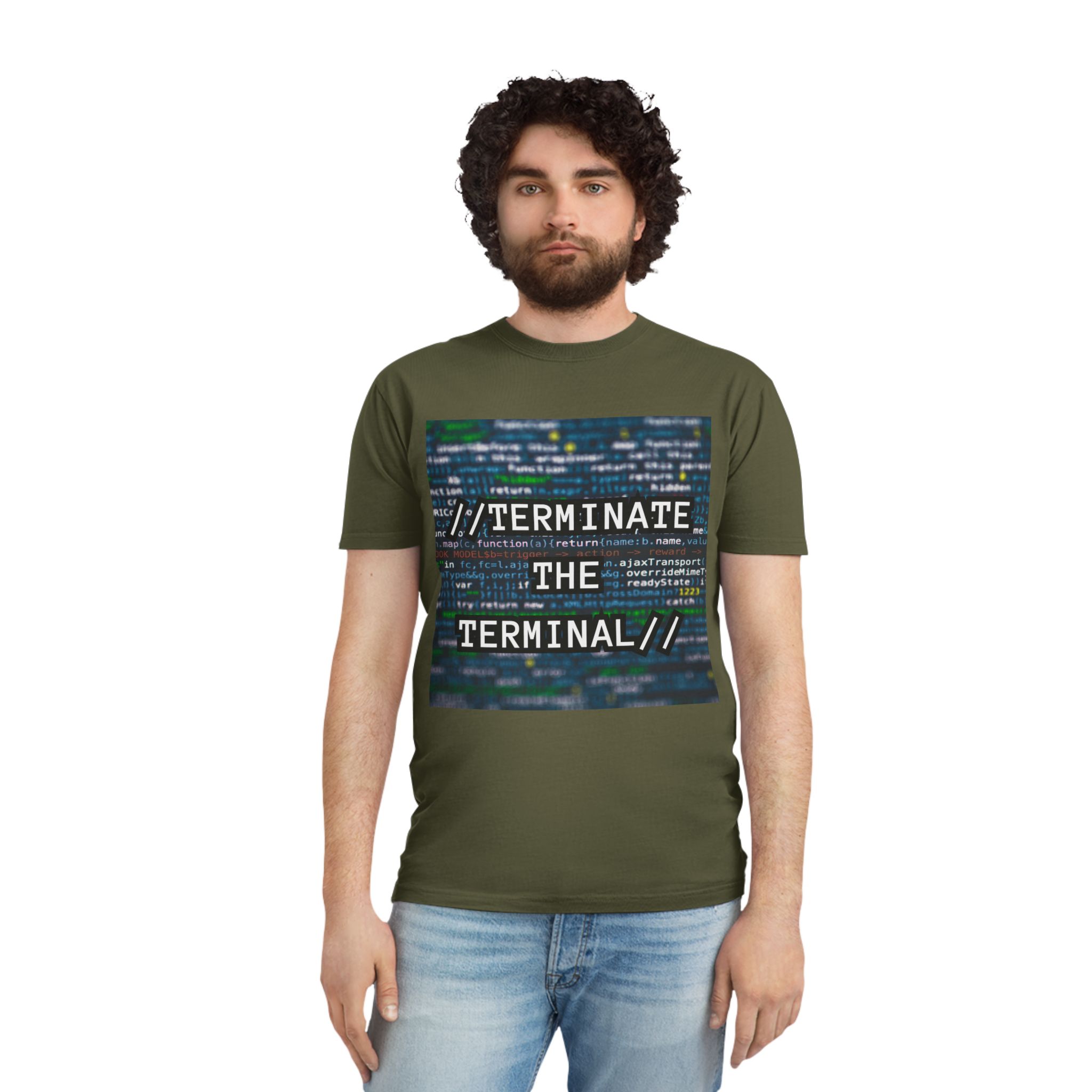 Terminate the Terminal Shirt | Code Glitch Computer Programming Tee - Image 16