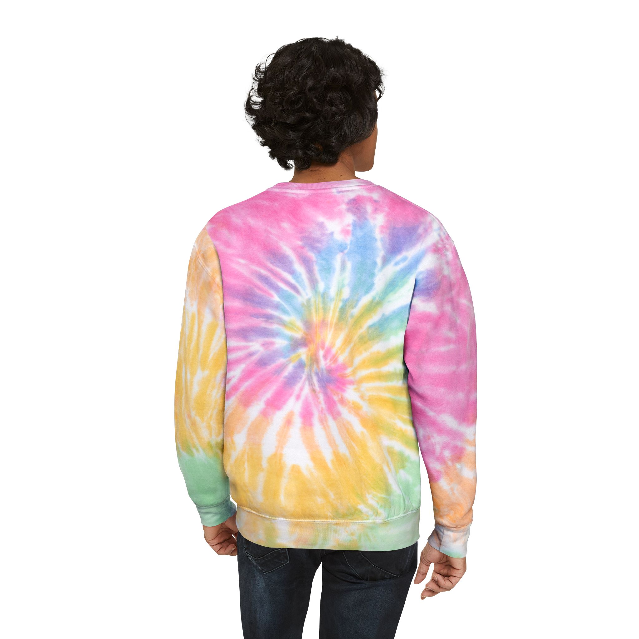 Albert Camus 'Camus Was Right' Tie-Dye Sweatshirt - Image 12