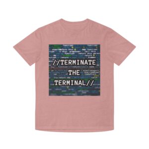 Terminate the Terminal Shirt | Code Glitch Computer Programming Tee