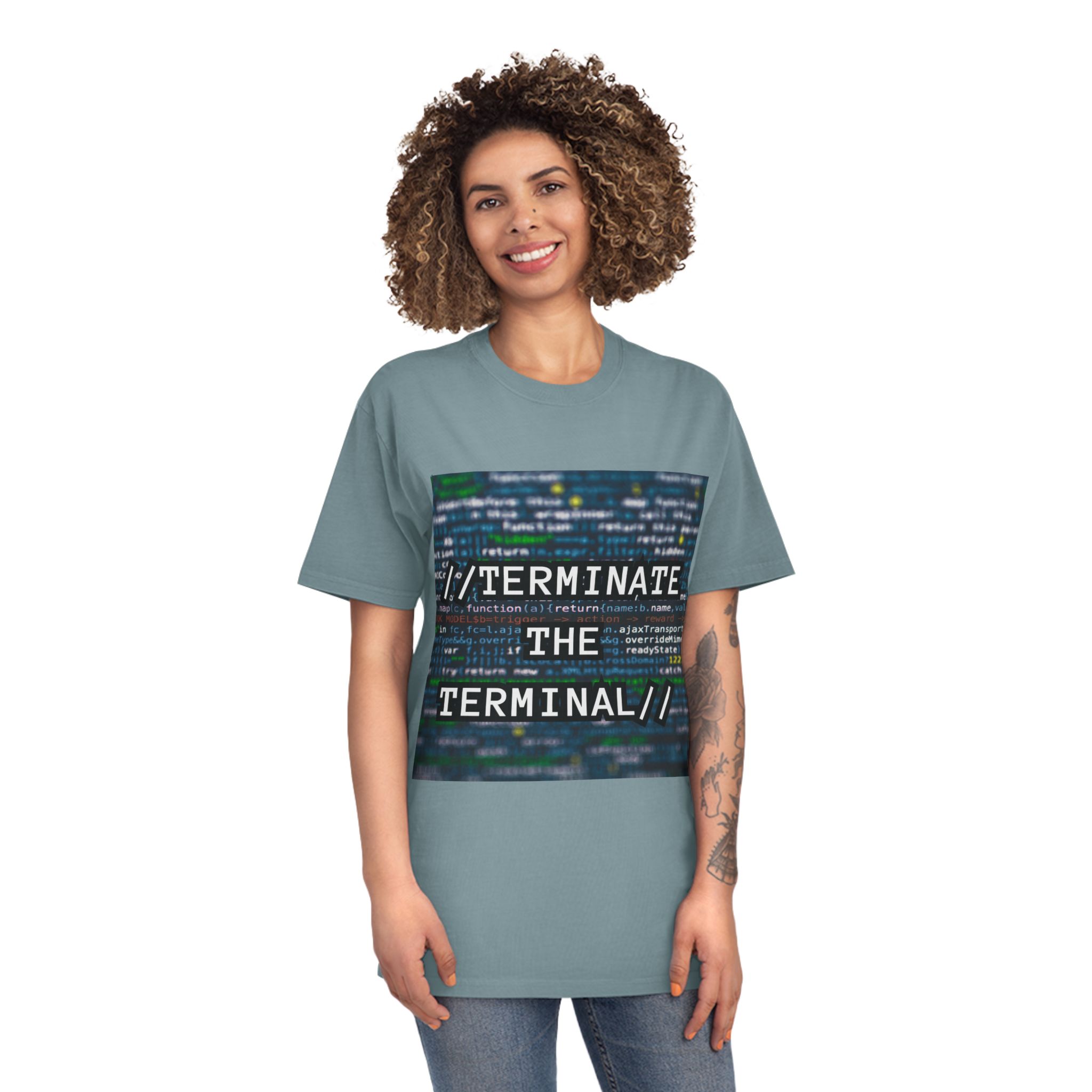Terminate the Terminal Shirt | Code Glitch Computer Programming Tee - Image 19