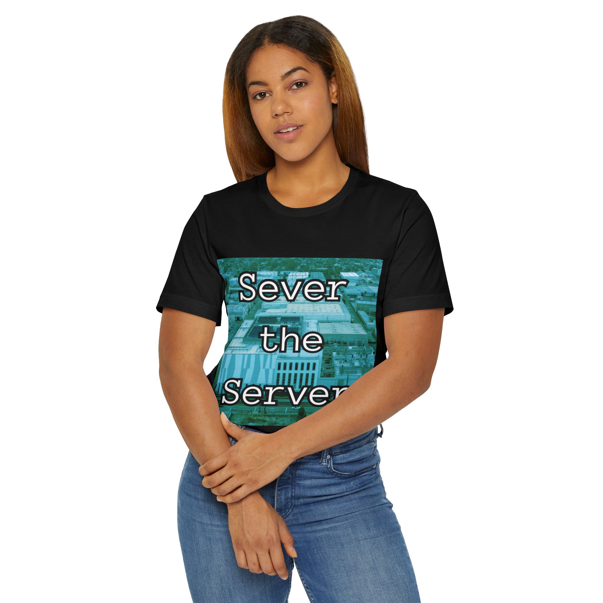 Sever the Server T-Shirt | Retro Data Center Graphic - Image 12