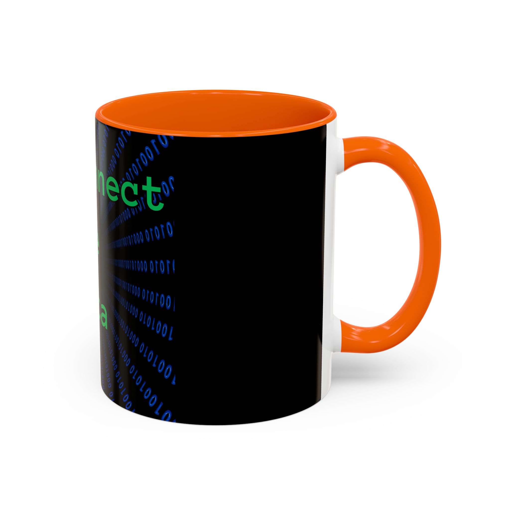 Disconnect the Data Accent Coffee Mug — Tech Humor Binary Design (11/15oz) - Image 42