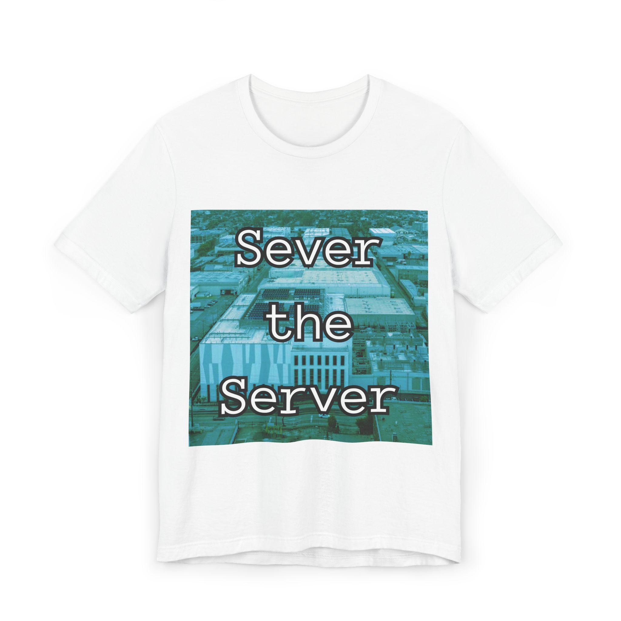 Sever the Server T-Shirt | Retro Data Center Graphic