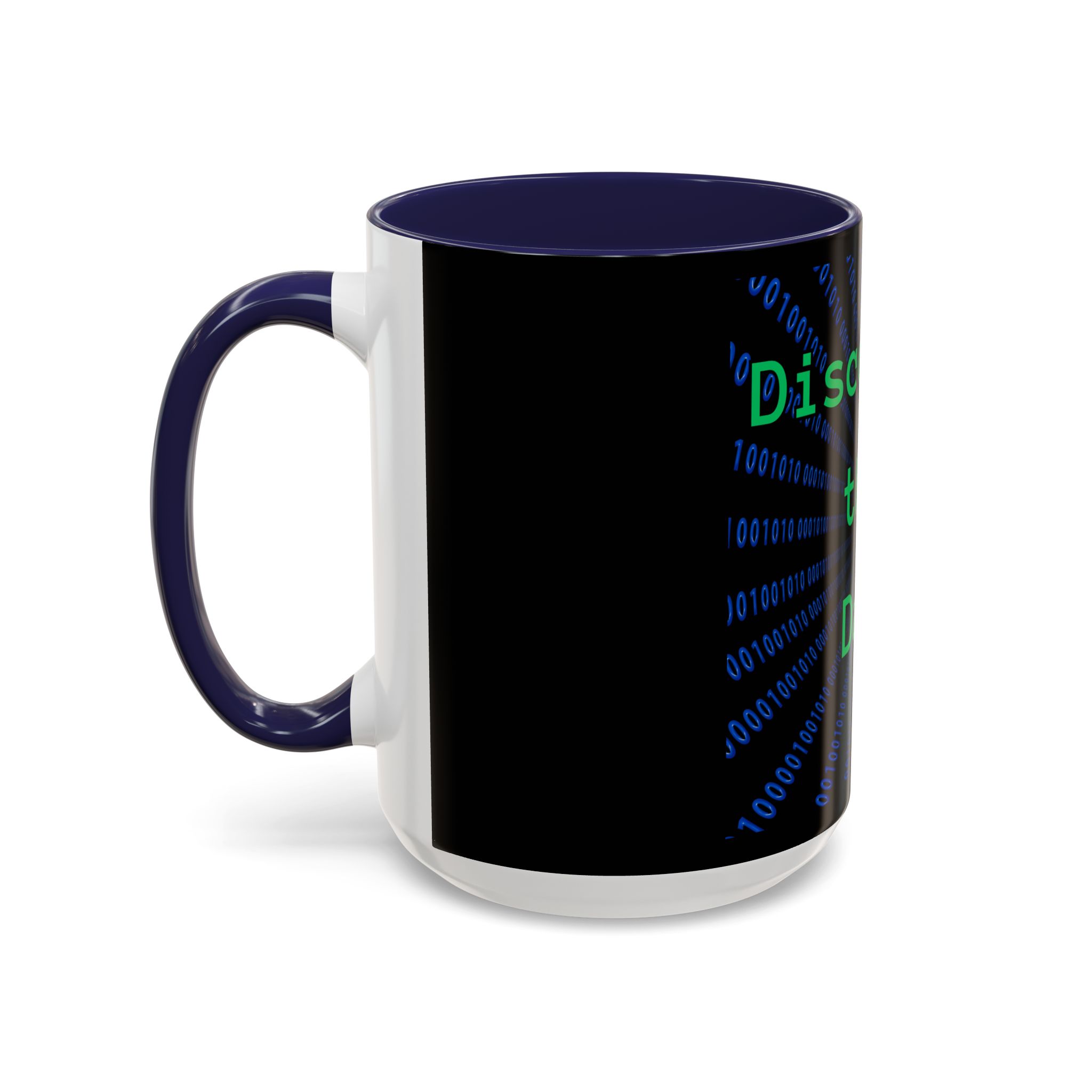 Disconnect the Data Accent Coffee Mug — Tech Humor Binary Design (11/15oz) - Image 23
