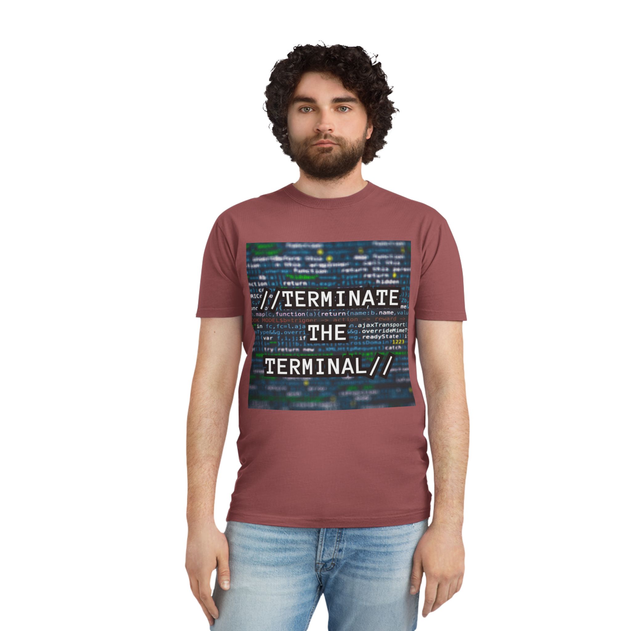 Terminate the Terminal Shirt | Code Glitch Computer Programming Tee - Image 36