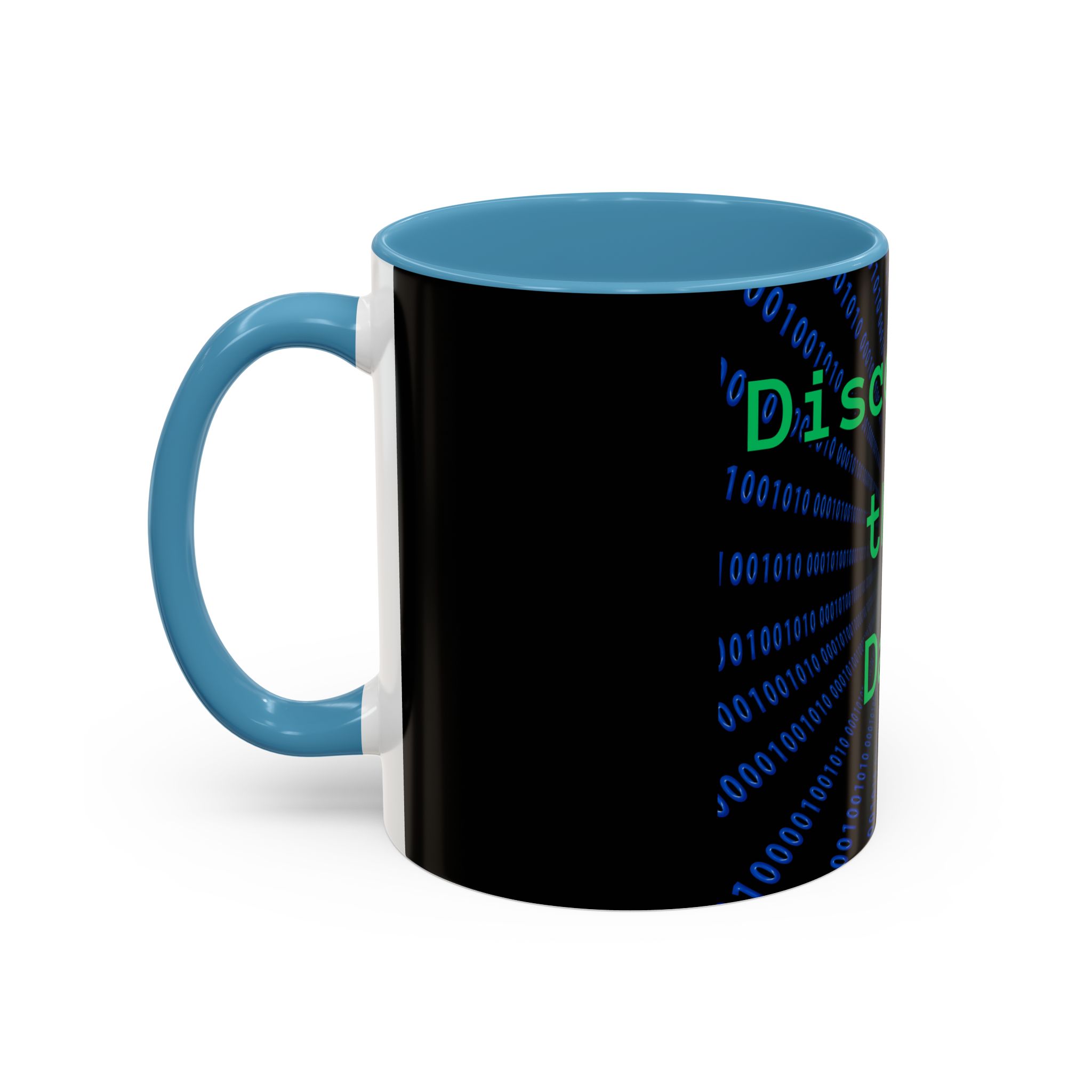 Disconnect the Data Accent Coffee Mug — Tech Humor Binary Design (11/15oz) - Image 35