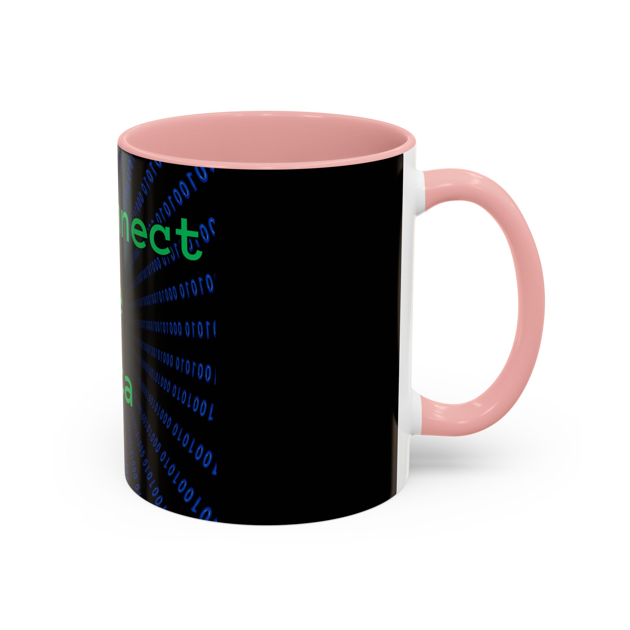 Disconnect the Data Accent Coffee Mug — Tech Humor Binary Design (11/15oz) - Image 10