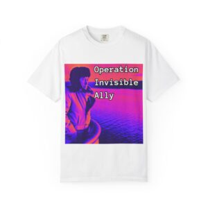 Operation Invisible Ally T-shirt | Vaporwave Photo Graphic