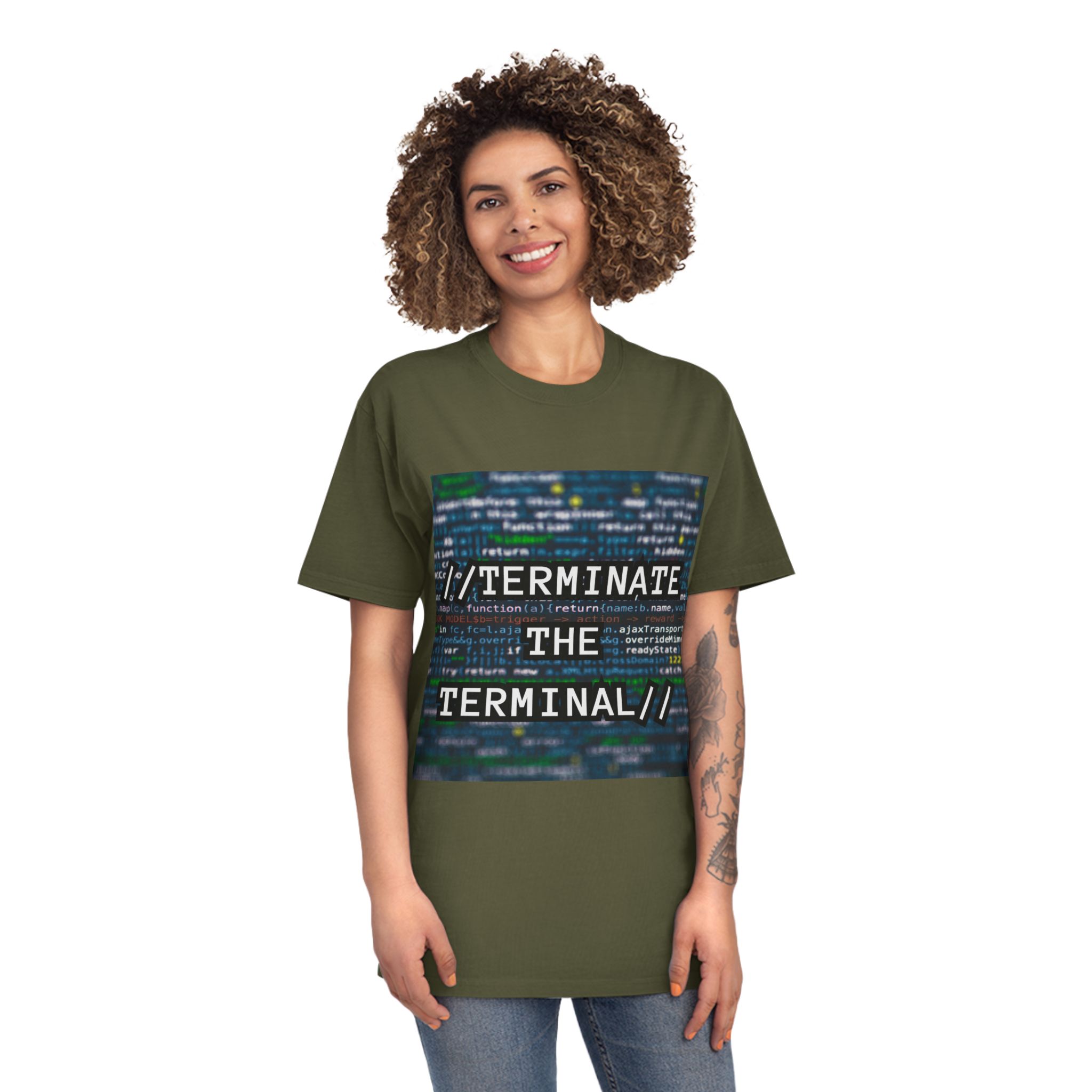 Terminate the Terminal Shirt | Code Glitch Computer Programming Tee - Image 15