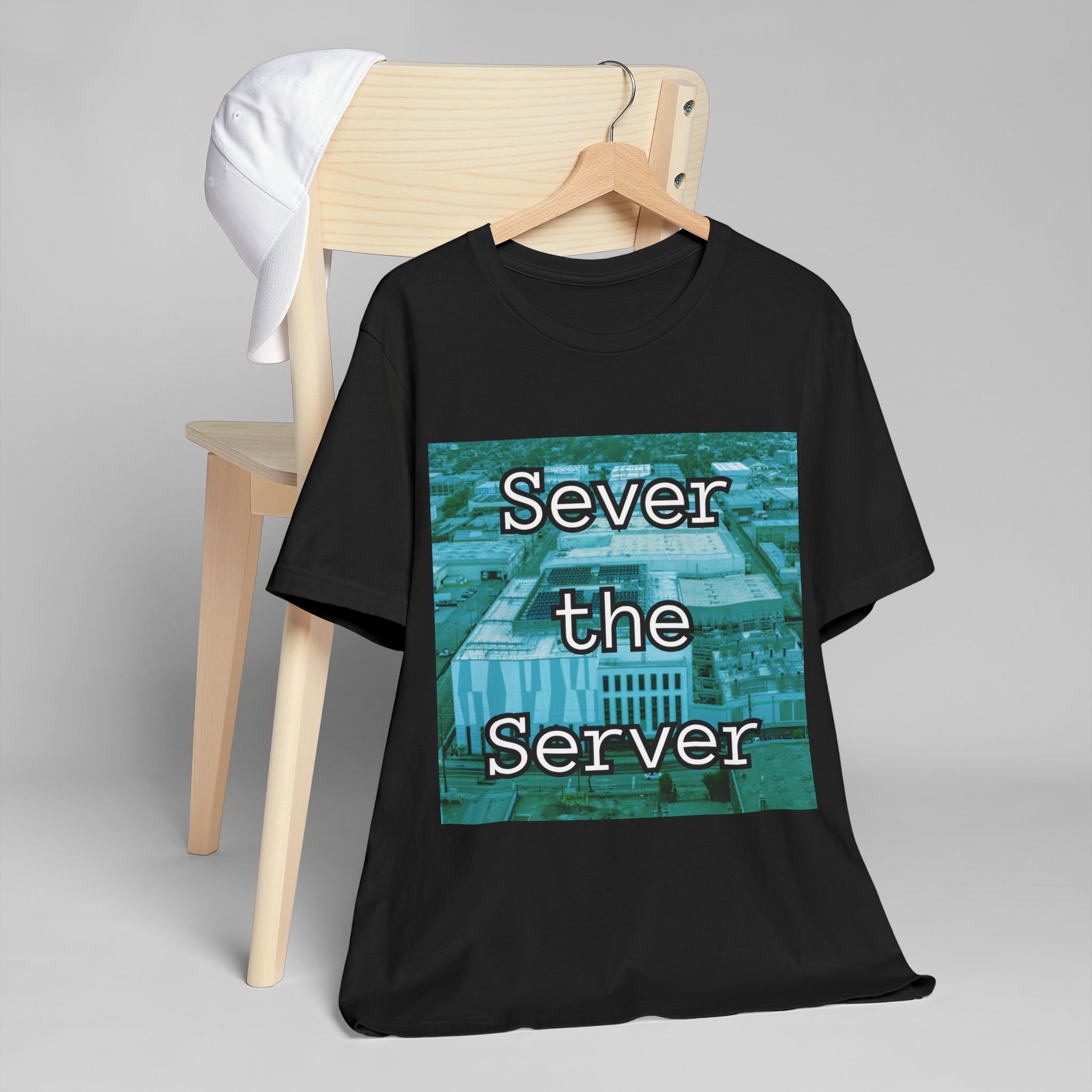 Sever the Server T-Shirt | Retro Data Center Graphic - Image 11