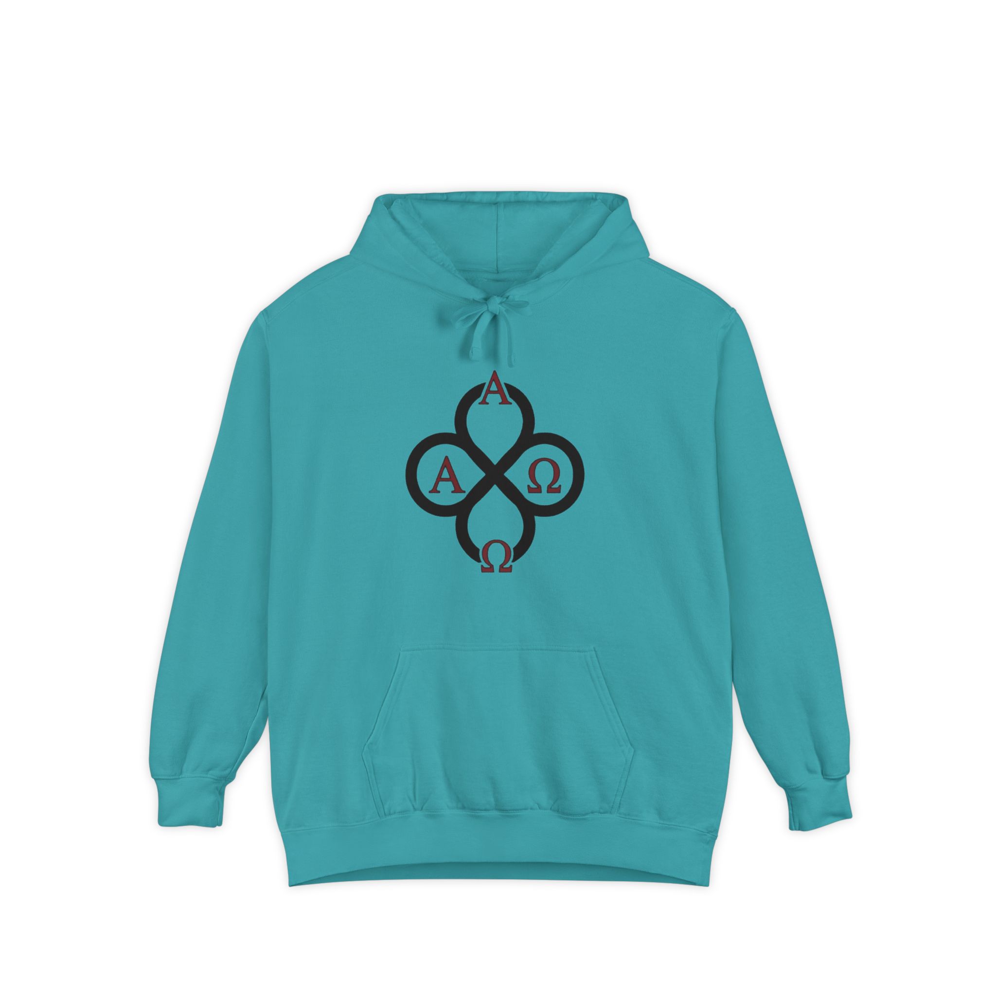 Alpha Omega Infinity Hoodie — Christian Symbol Pullover