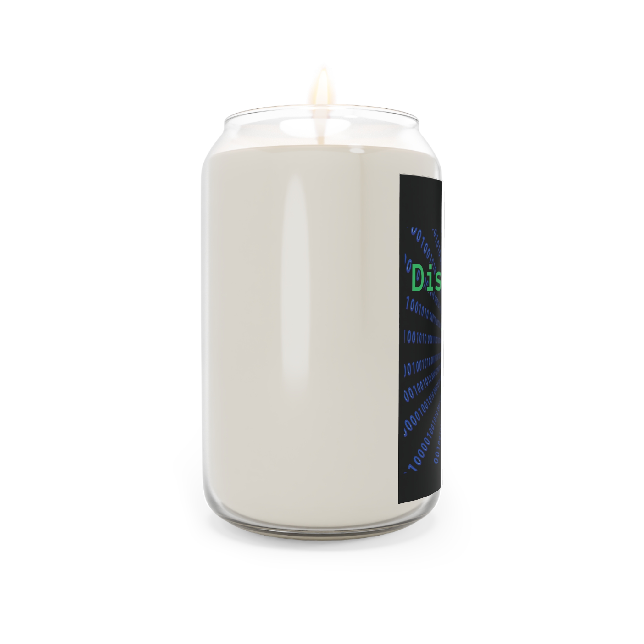Disconnect the Data Soy Candle — 13.75oz Scented Jar Candle - Image 11