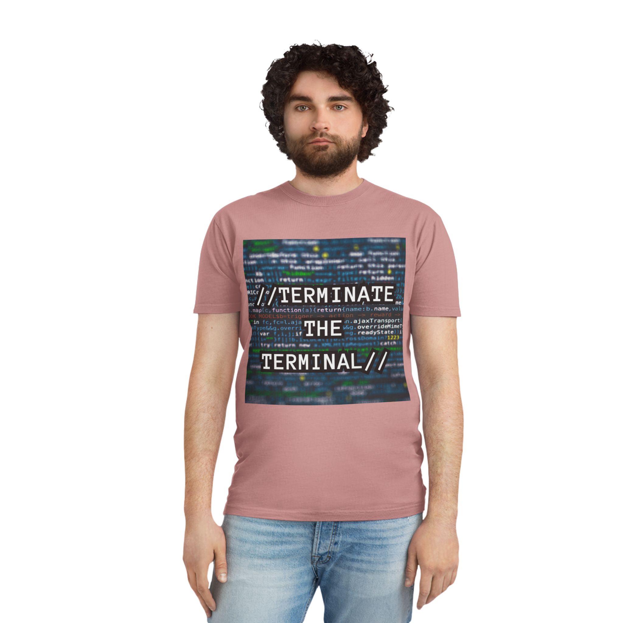 Terminate the Terminal Shirt | Code Glitch Computer Programming Tee - Image 4