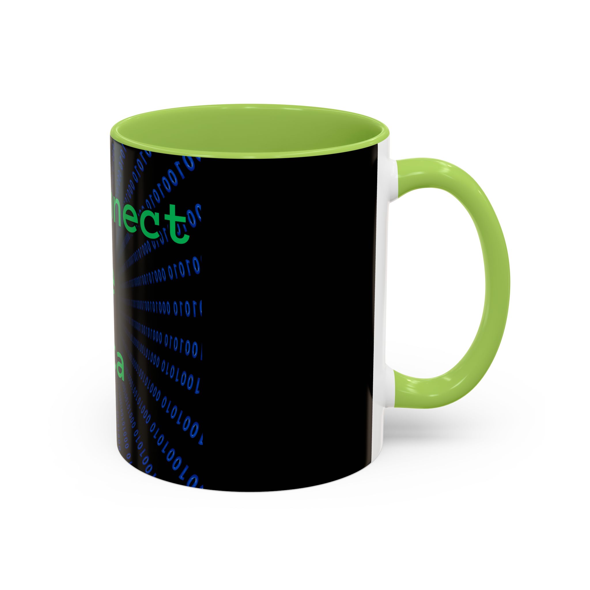 Disconnect the Data Accent Coffee Mug — Tech Humor Binary Design (11/15oz) - Image 58