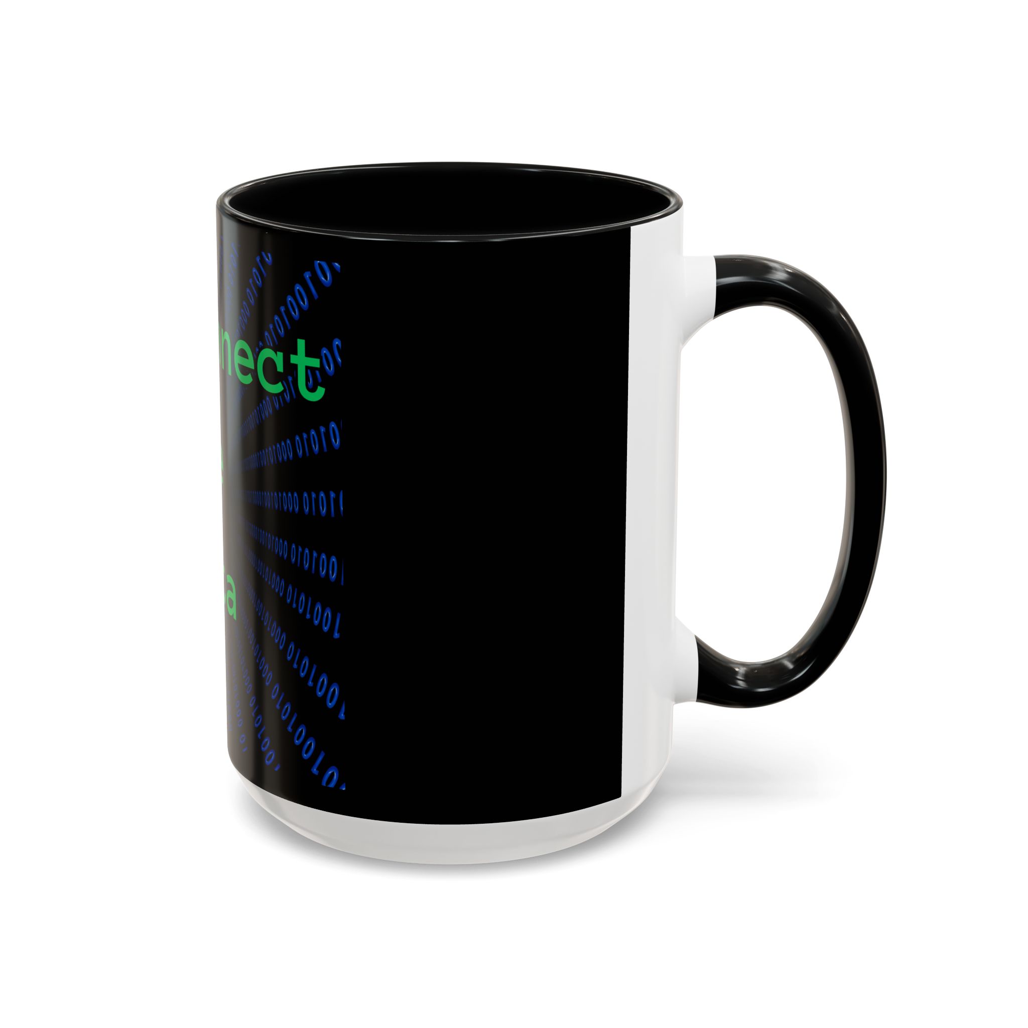 Disconnect the Data Accent Coffee Mug — Tech Humor Binary Design (11/15oz) - Image 18