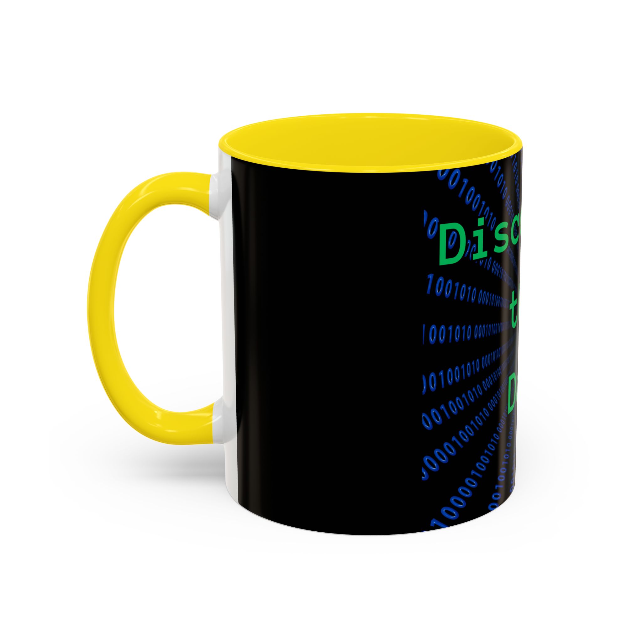 Disconnect the Data Accent Coffee Mug — Tech Humor Binary Design (11/15oz) - Image 47
