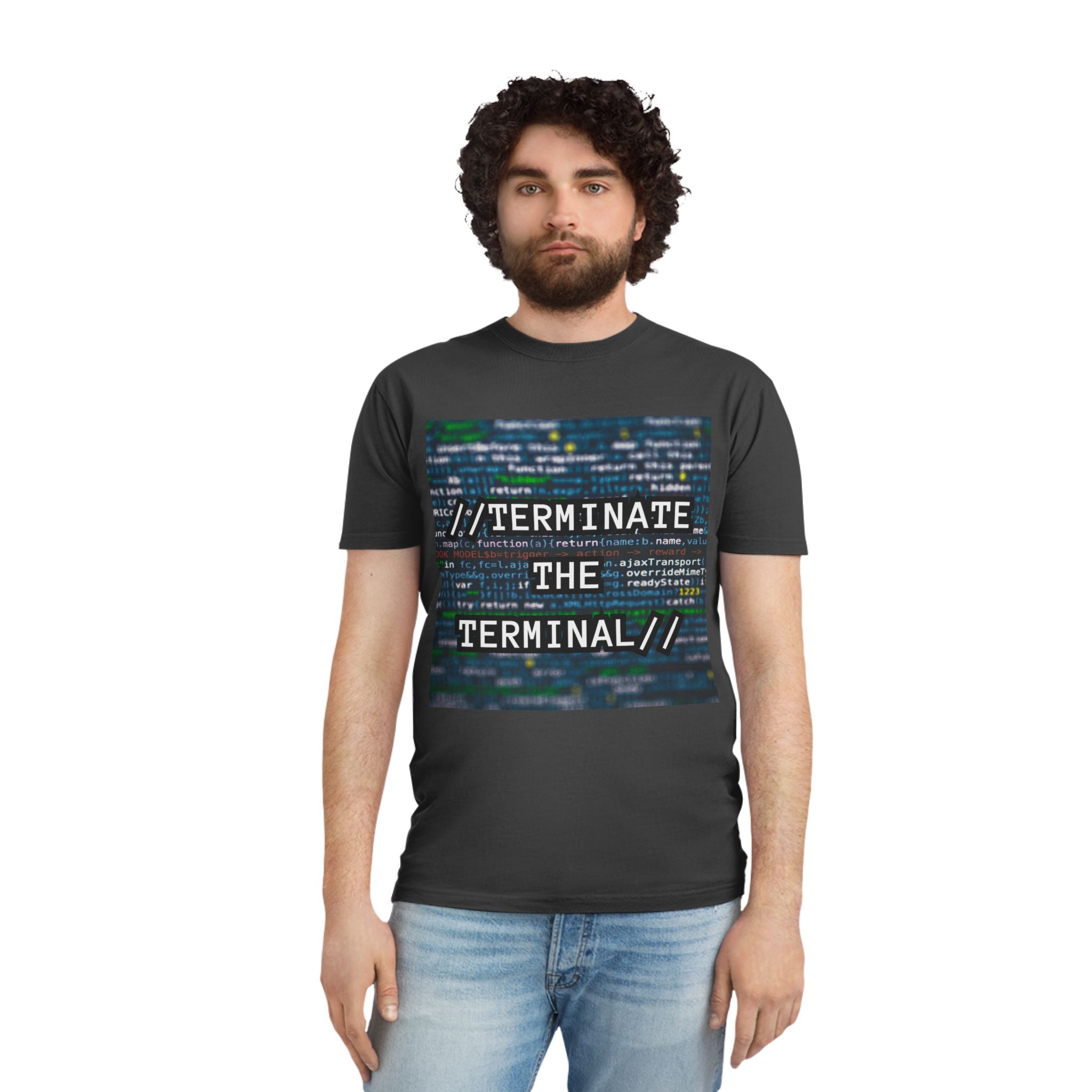 Terminate the Terminal Shirt | Code Glitch Computer Programming Tee - Image 28