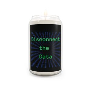 Disconnect the Data Soy Candle — 13.75oz Scented Jar Candle