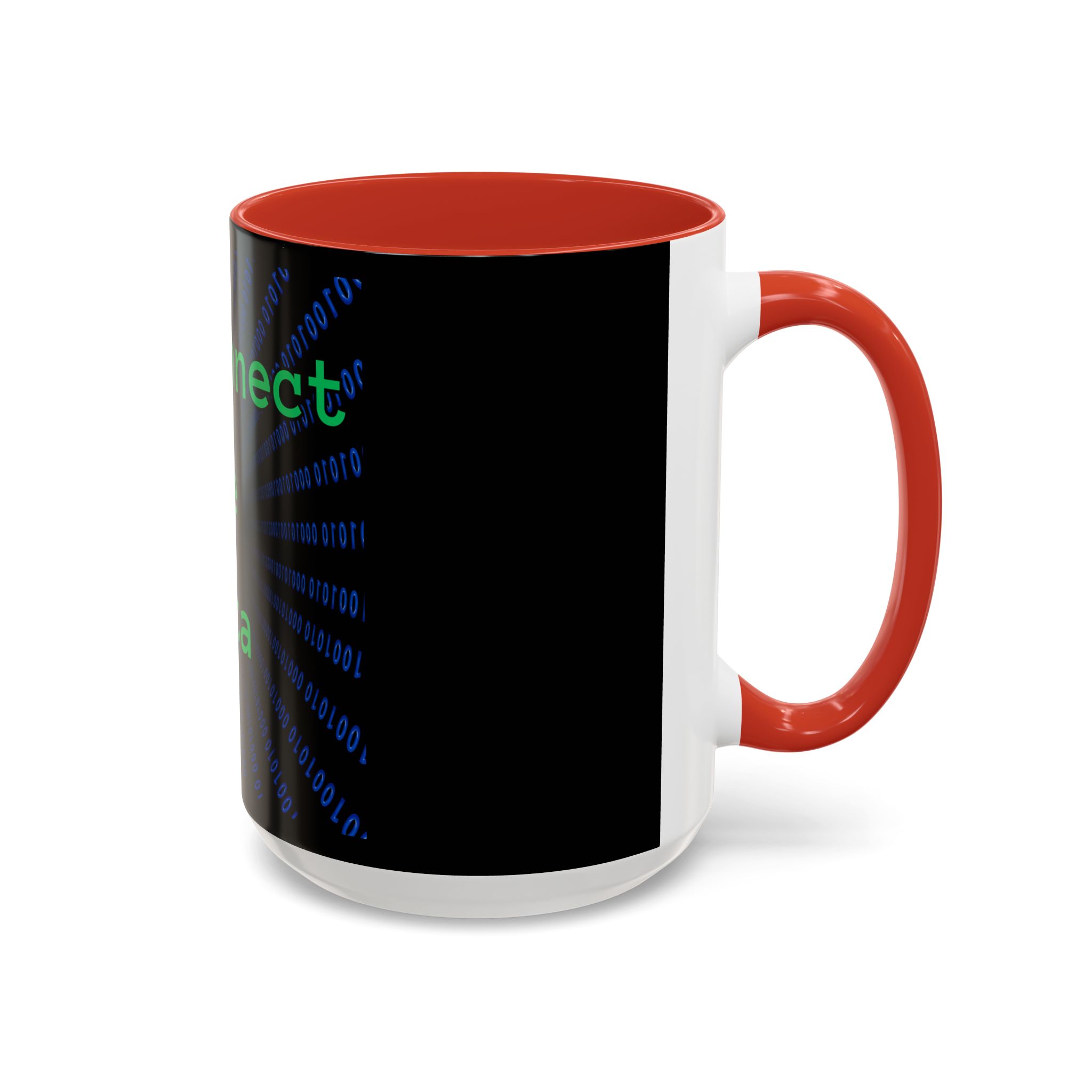 Disconnect the Data Accent Coffee Mug — Tech Humor Binary Design (11/15oz) - Image 30