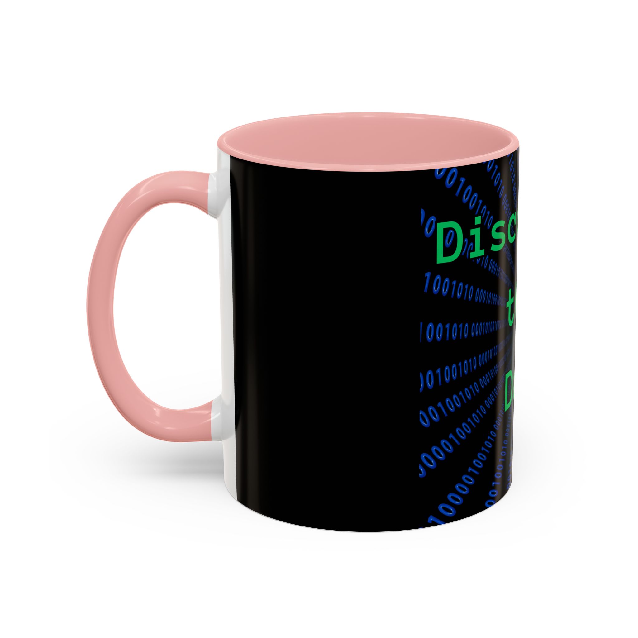 Disconnect the Data Accent Coffee Mug — Tech Humor Binary Design (11/15oz) - Image 11