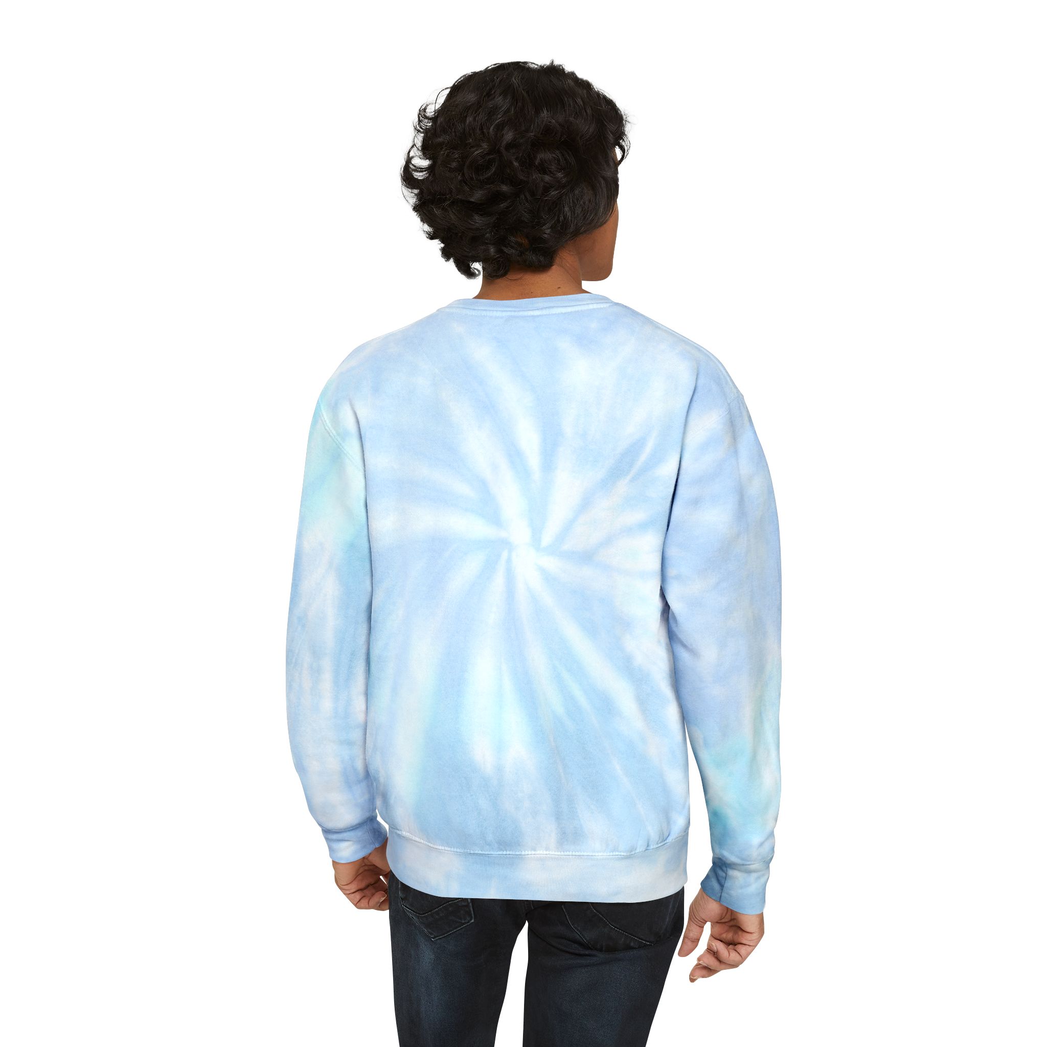 Albert Camus 'Camus Was Right' Tie-Dye Sweatshirt - Image 4