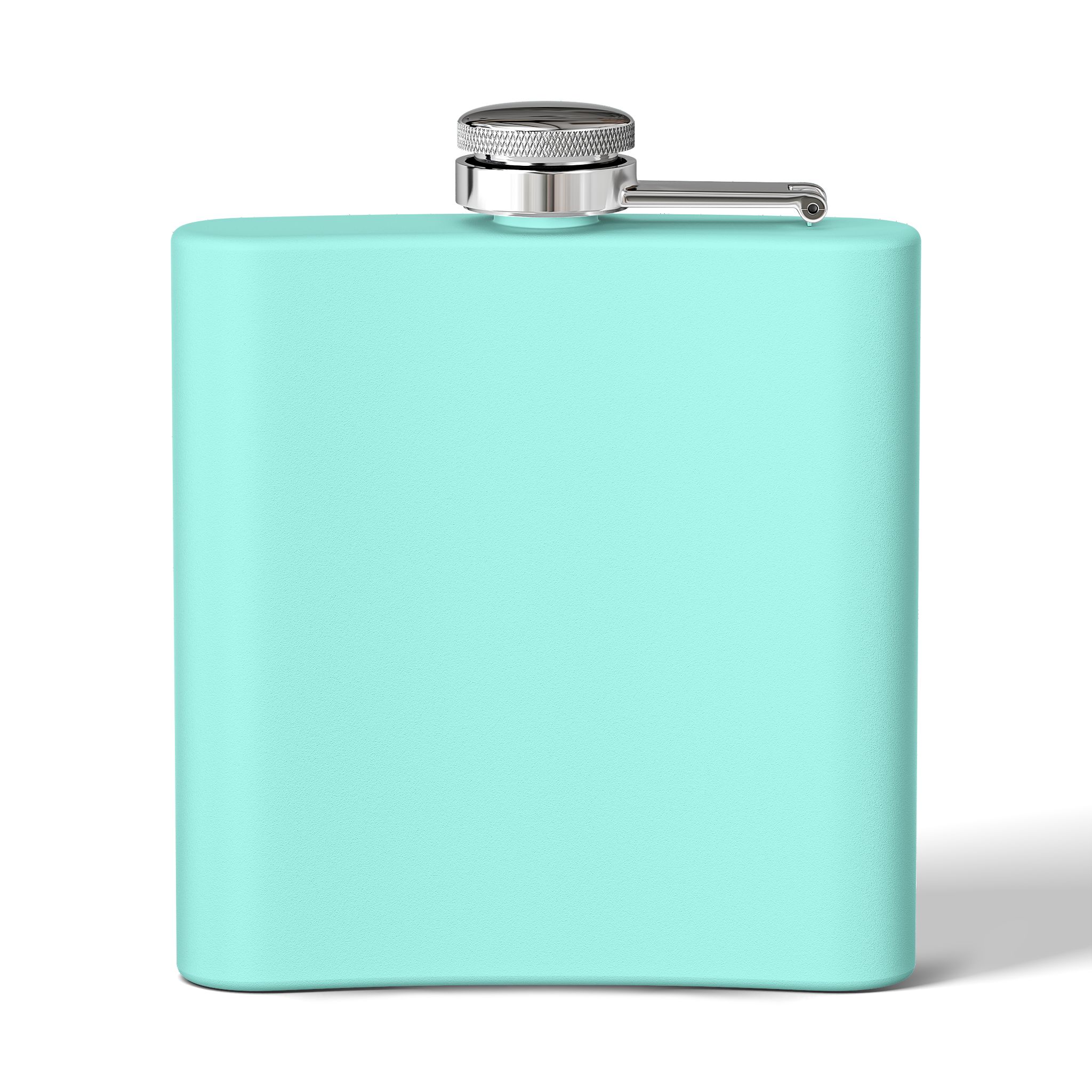 Surveillance Camera "You Are Not Alone" 6oz Stainless Steel Flask - Image 18
