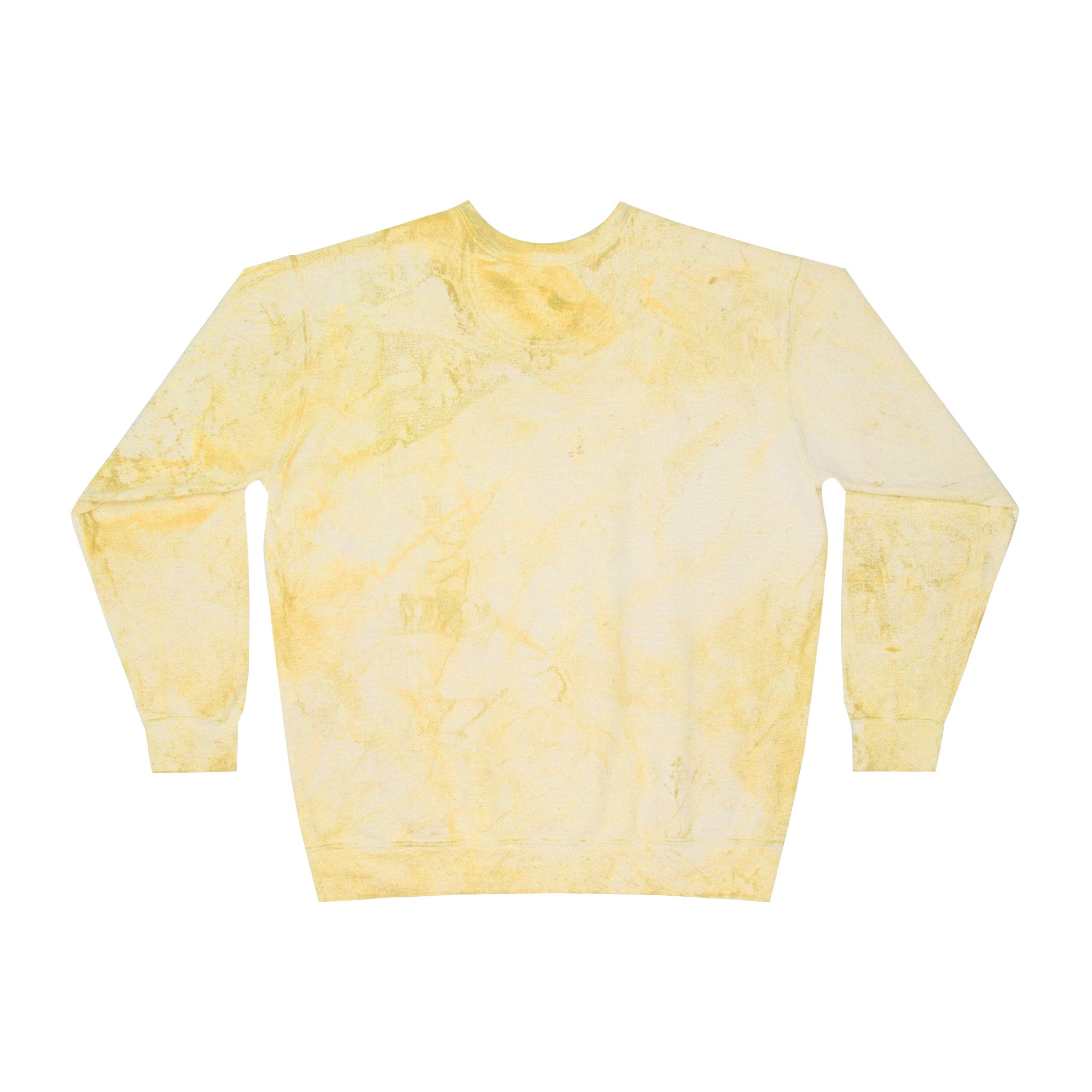Marbled Abstract Crewneck Sweatshirt - Image 6