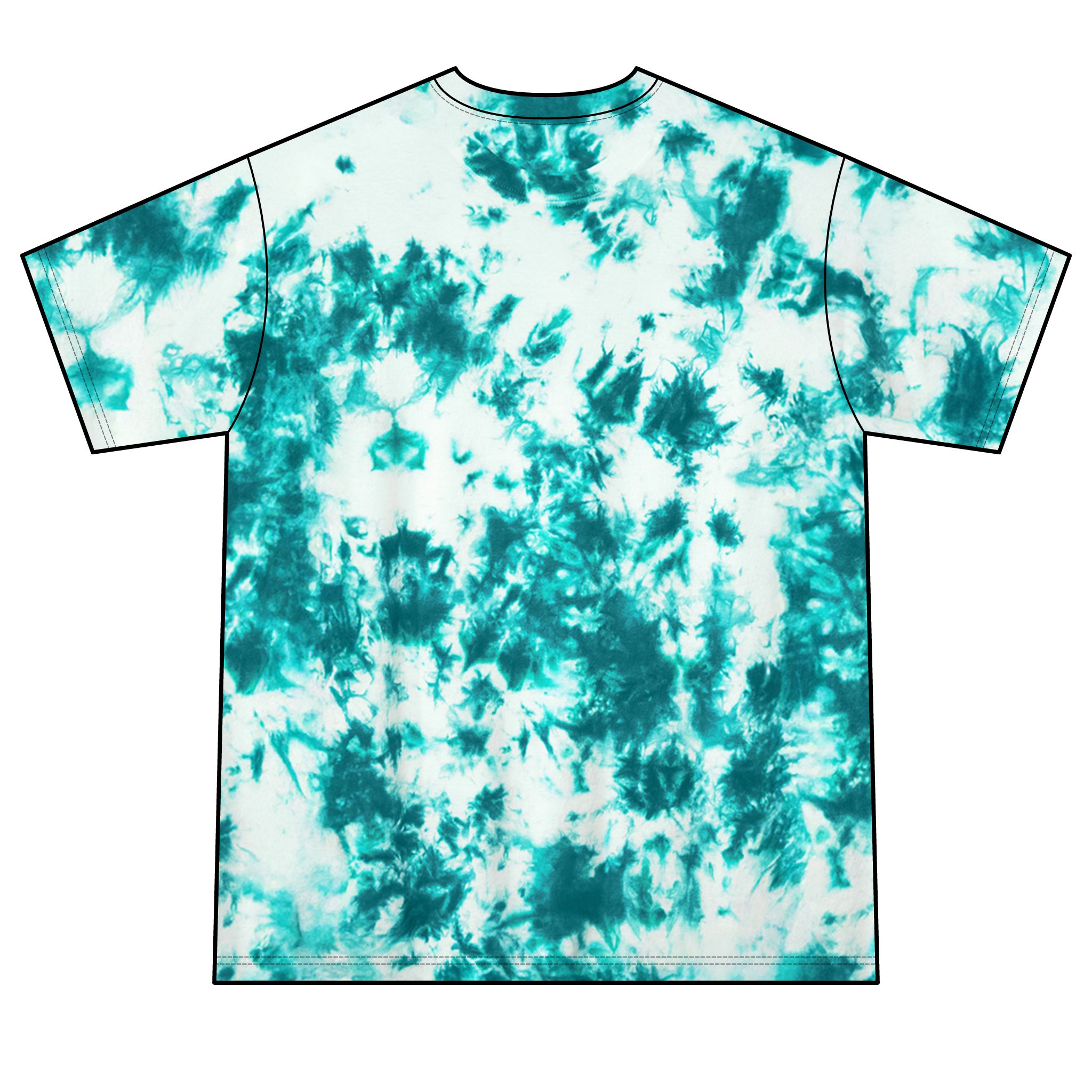 Unisex Crystal Tie-Dye Tee - Image 8