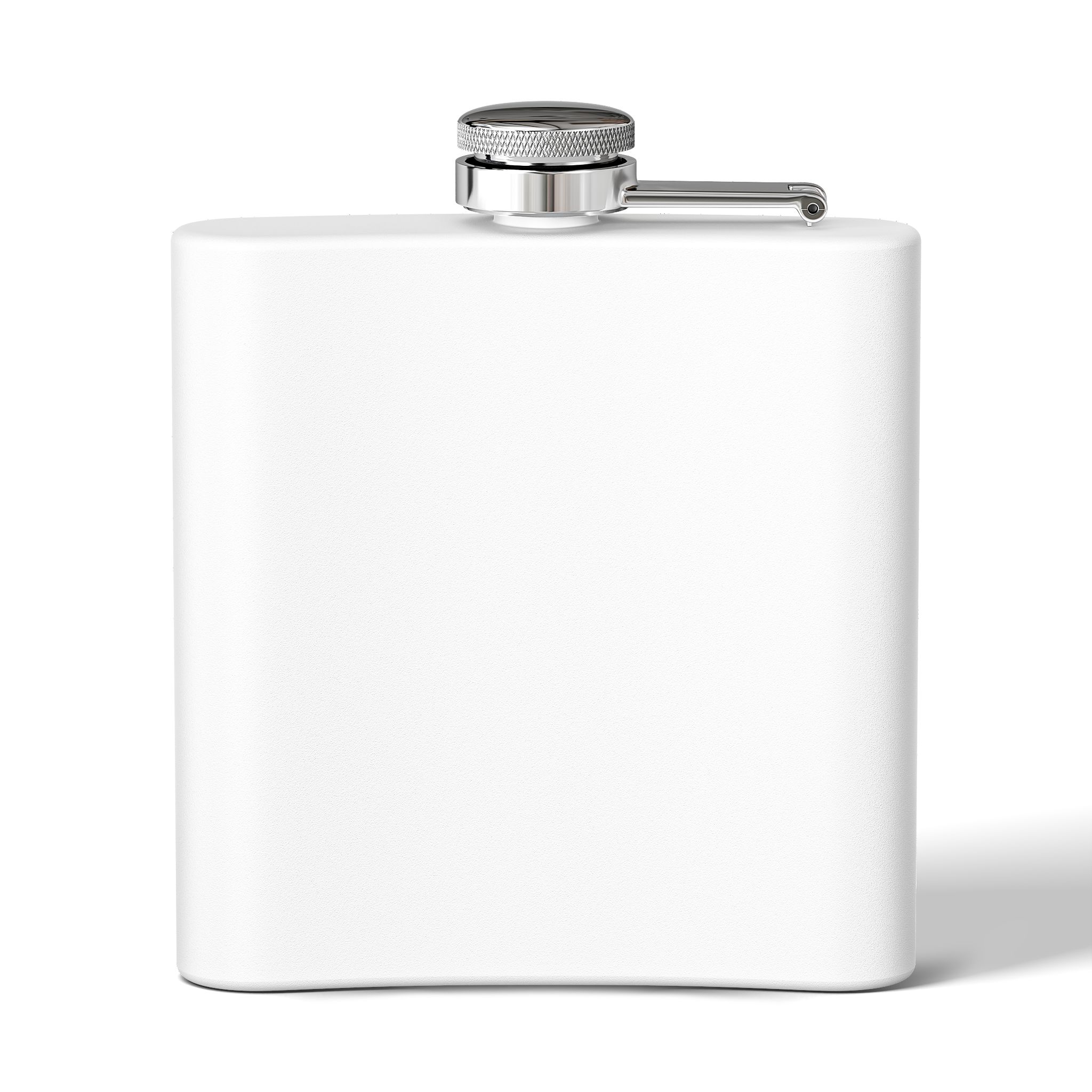 Surveillance Camera "You Are Not Alone" 6oz Stainless Steel Flask - Image 2