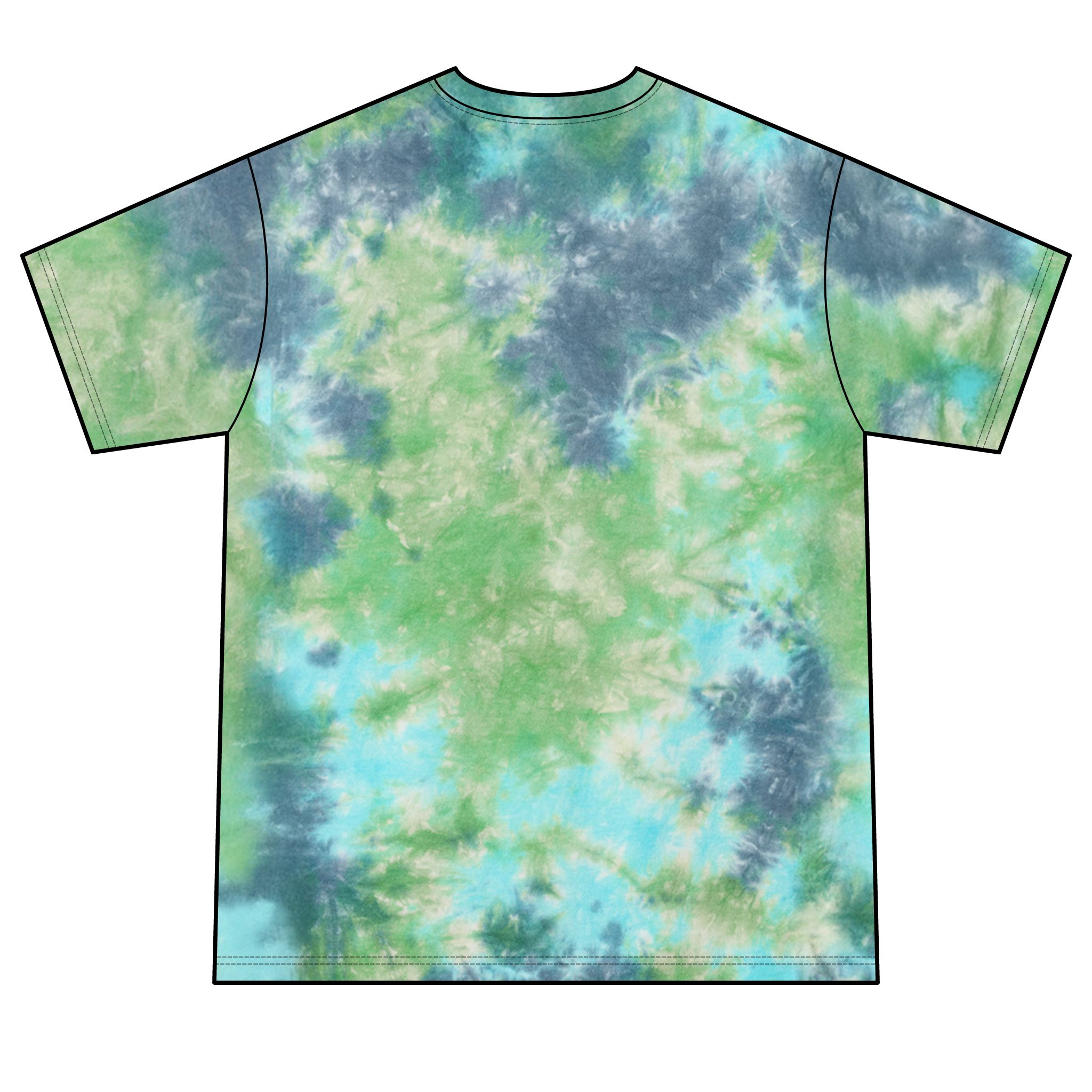 Unisex Crystal Tie-Dye Tee - Image 4