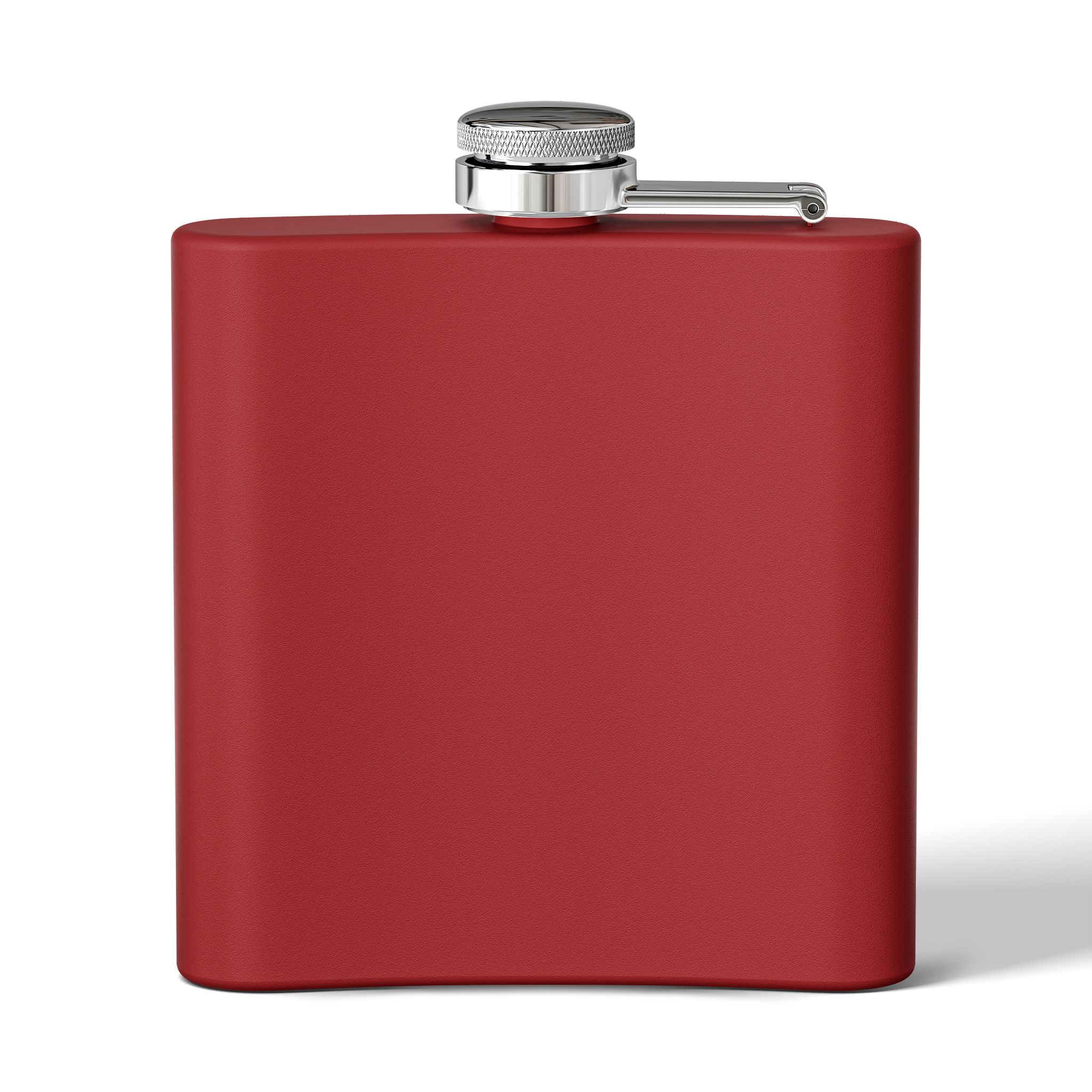 Surveillance Camera "You Are Not Alone" 6oz Stainless Steel Flask - Image 6