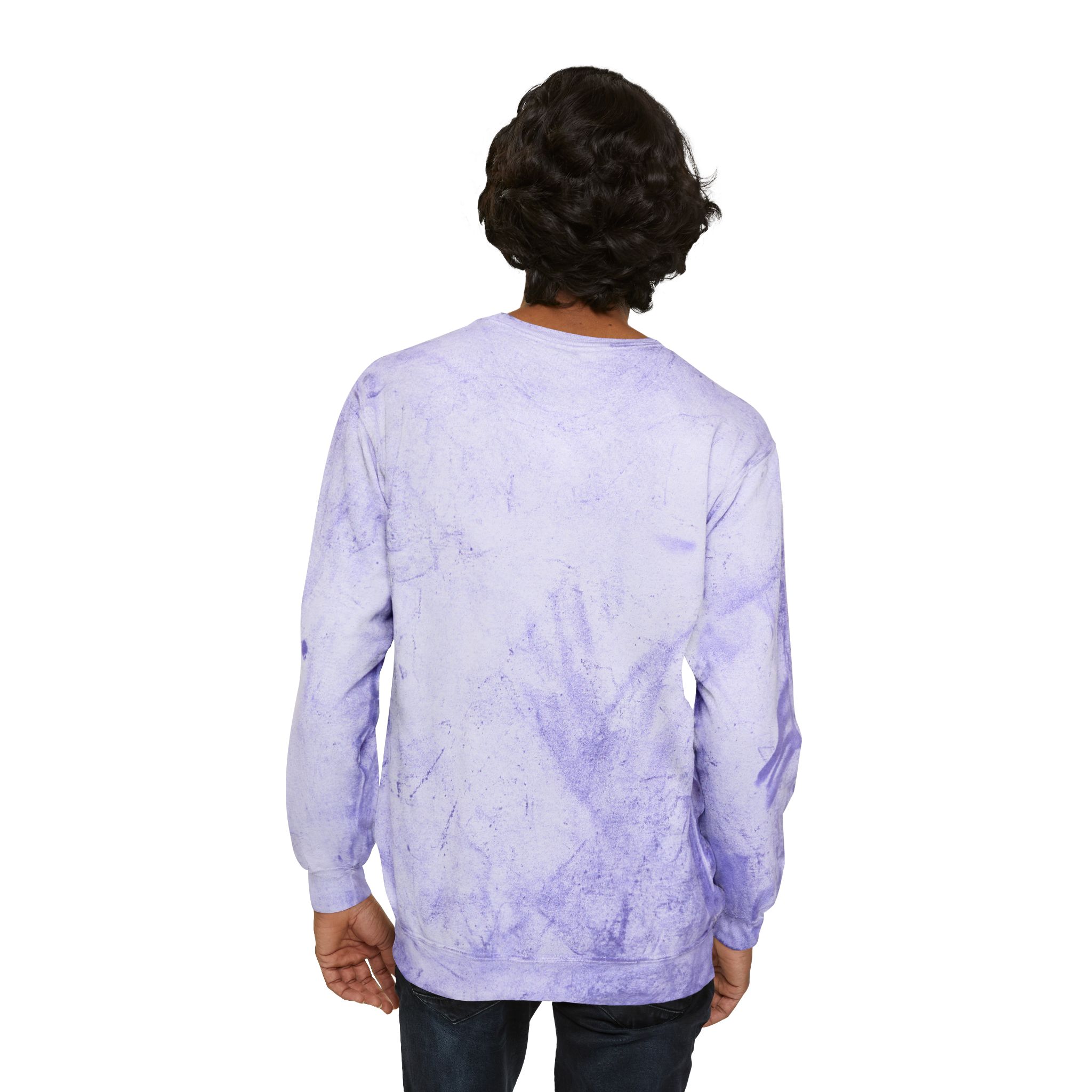 Marbled Abstract Crewneck Sweatshirt - Image 20