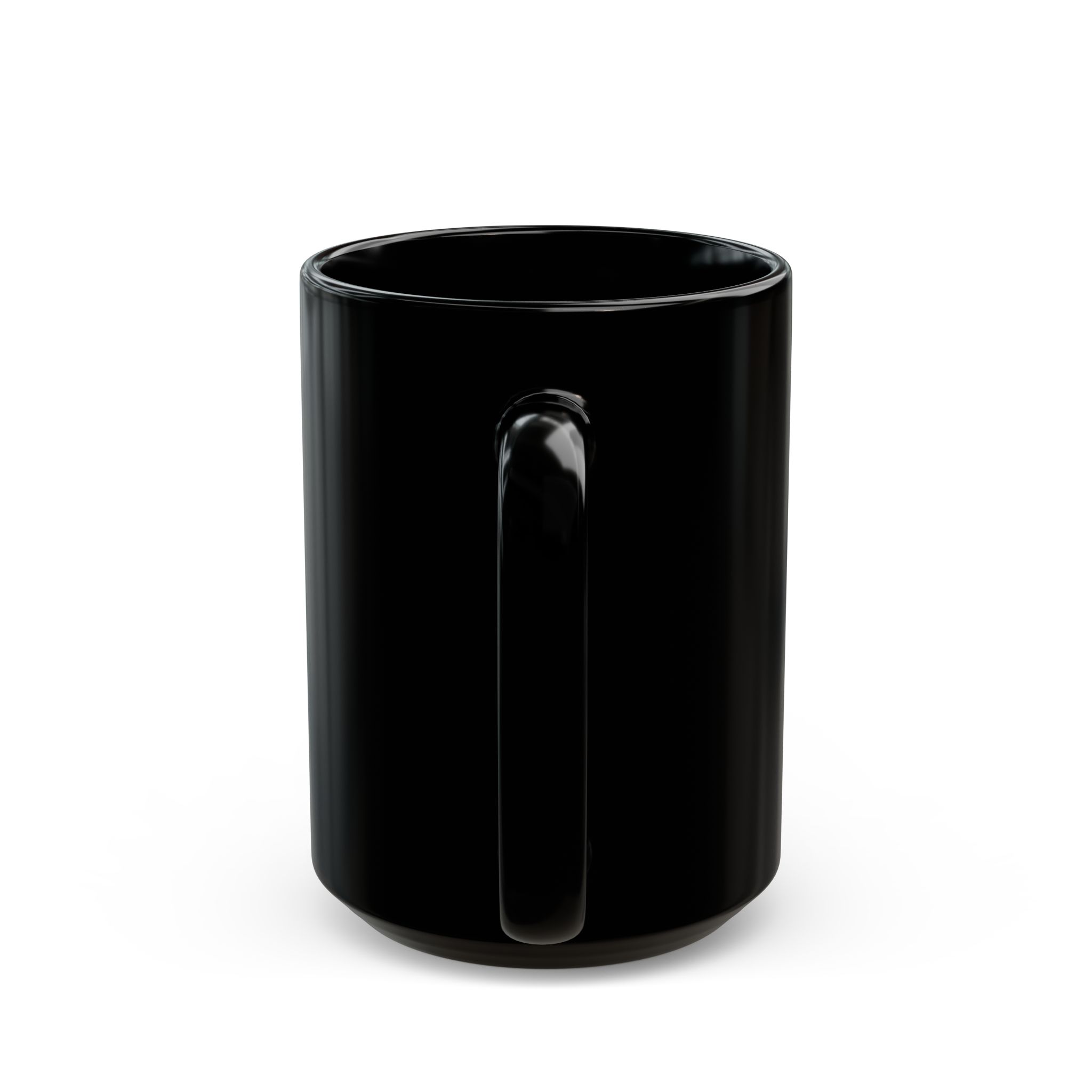 Victory At Any Cost Black Mug — Red Smoke Graphic Coffee Cup - Image 12