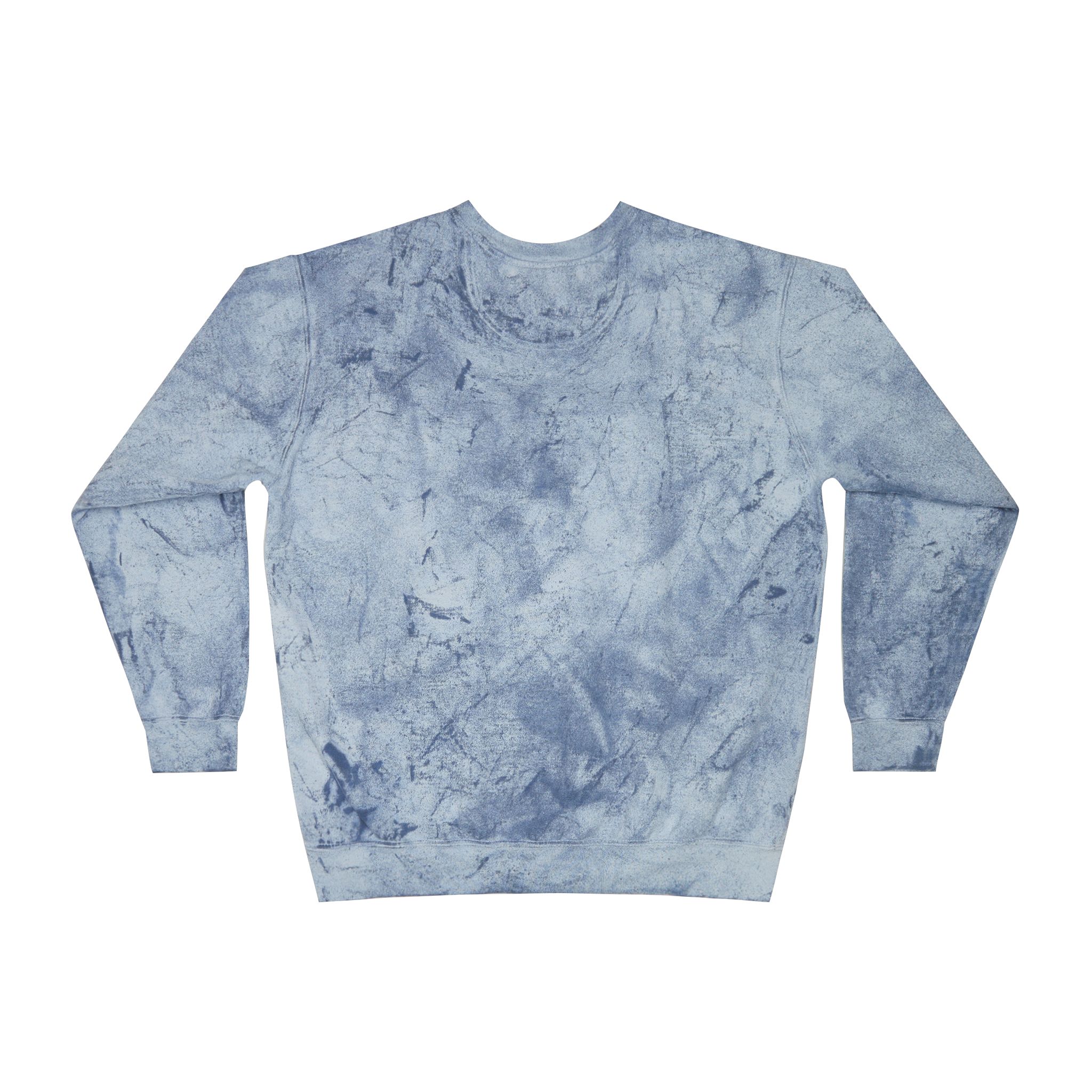 Marbled Abstract Crewneck Sweatshirt - Image 14