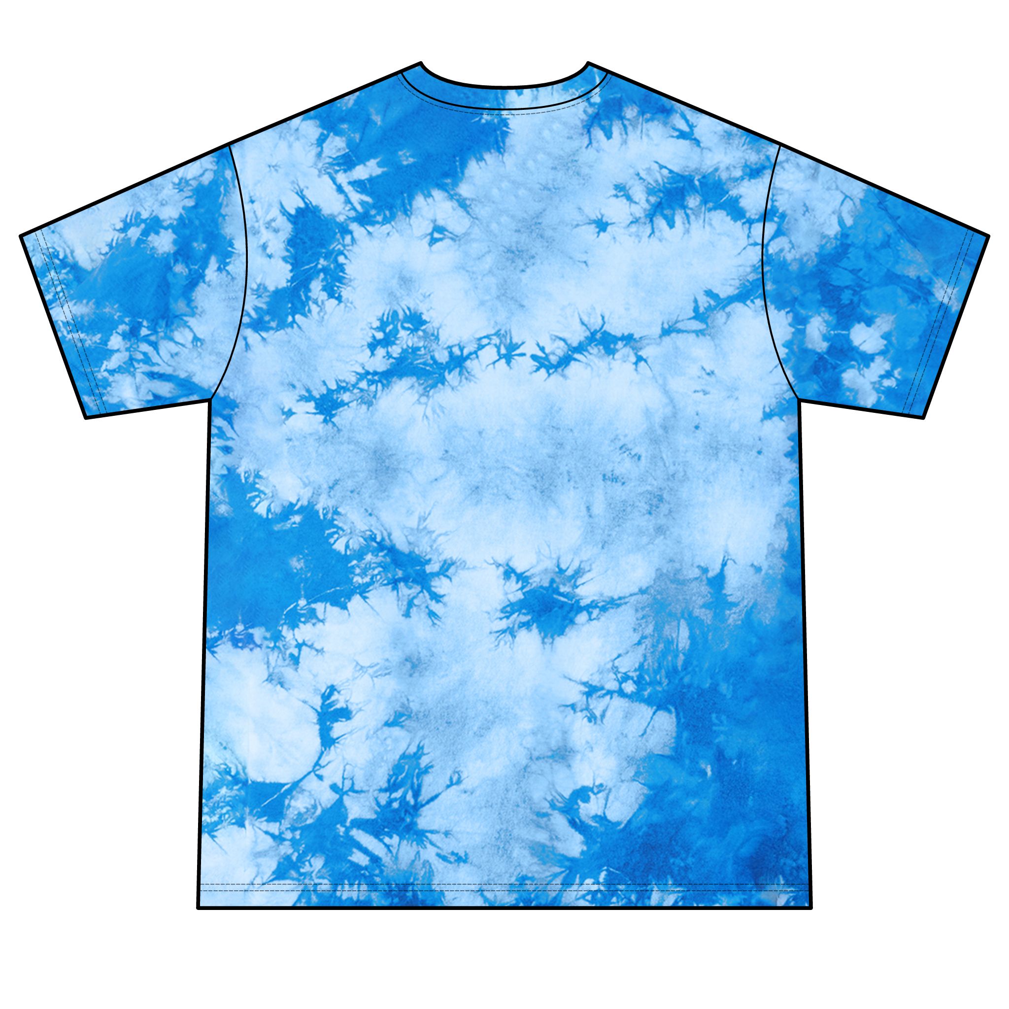 Unisex Crystal Tie-Dye Tee - Image 12